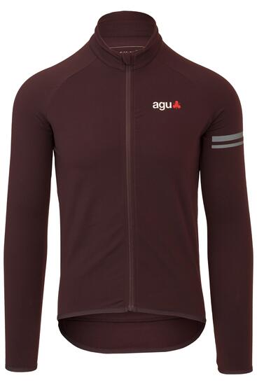 Herren Radtrikot langarm Essential Modica mit angerauter Innenseite