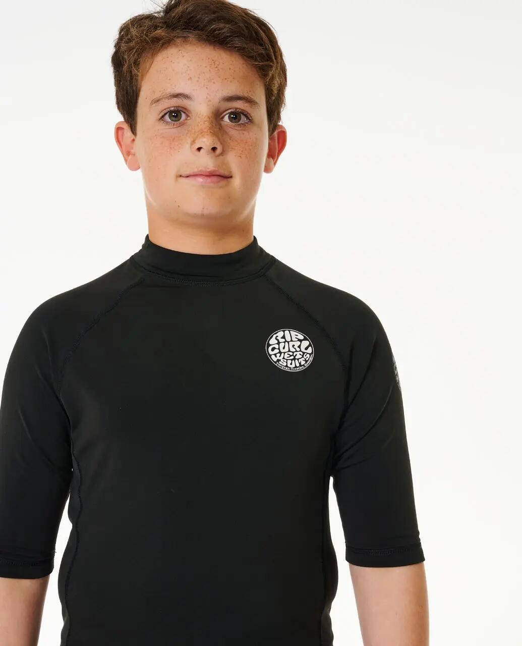 T-shirt anti-UV Rapaz Icons Brushed manga curta - Black 5/7