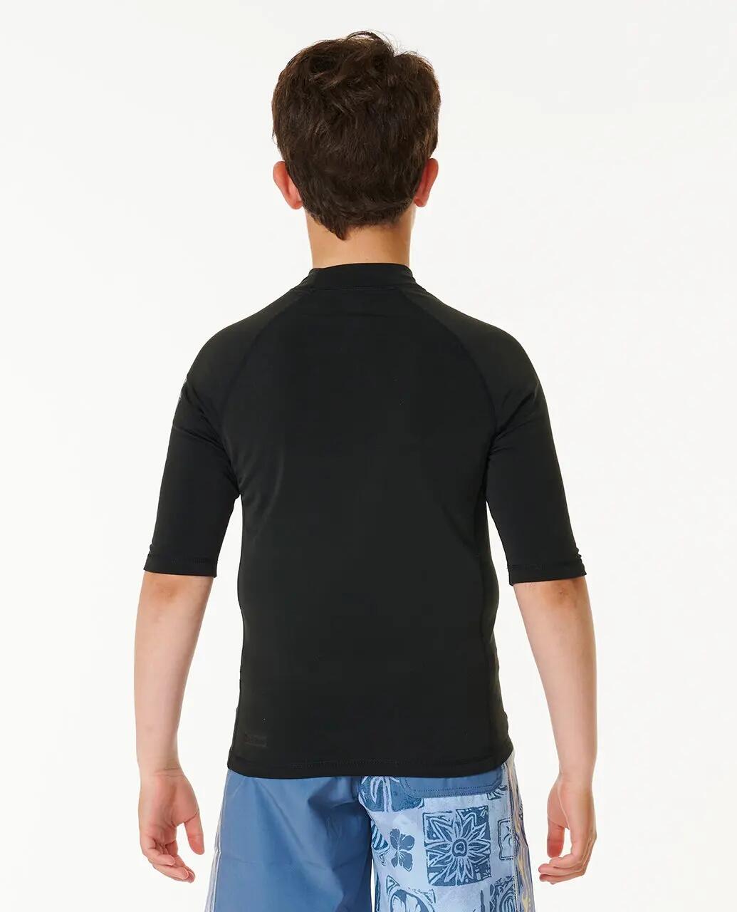 T-shirt anti-UV Rapaz Icons Brushed manga curta - Black 2/7