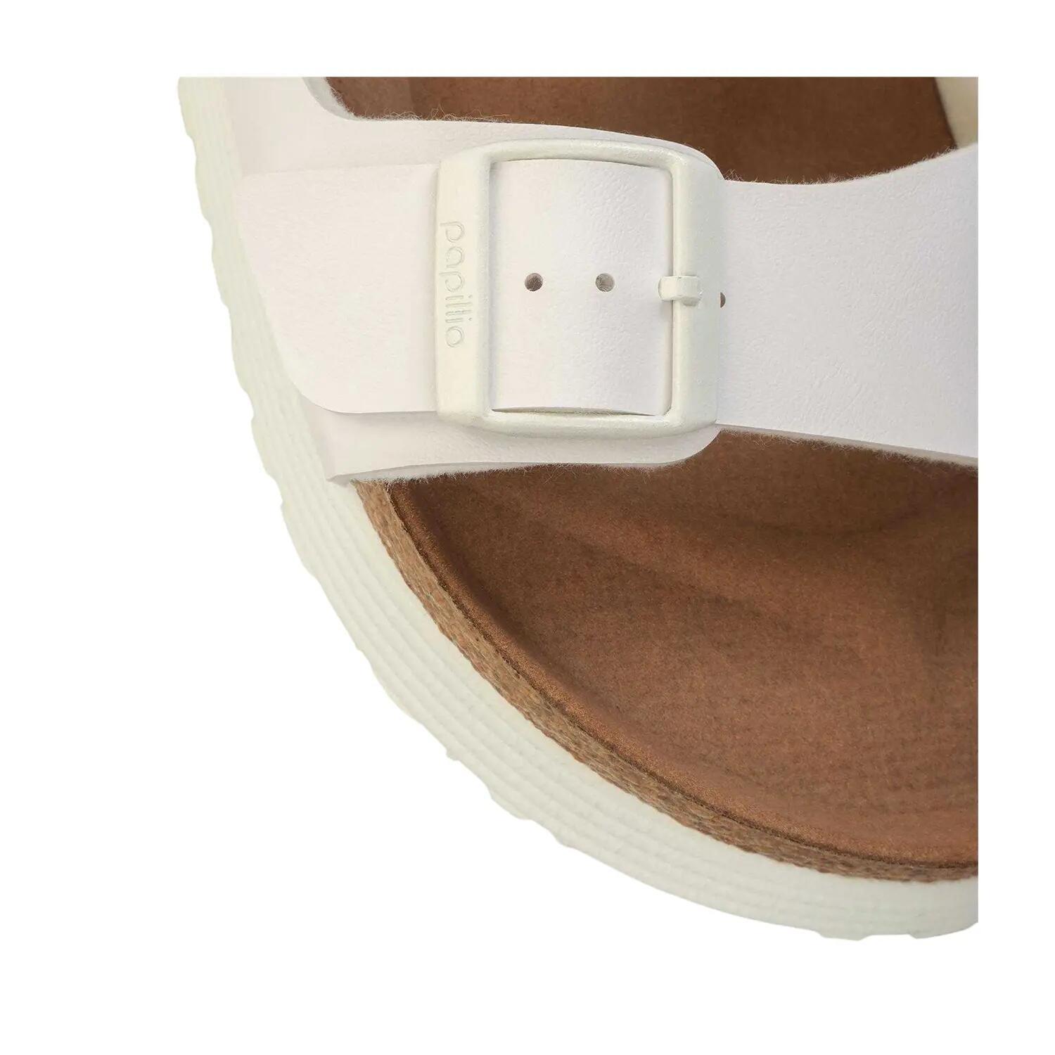 "Arizona" Gerillt Sandalen für , Open Toe Damen Weiß 3/3