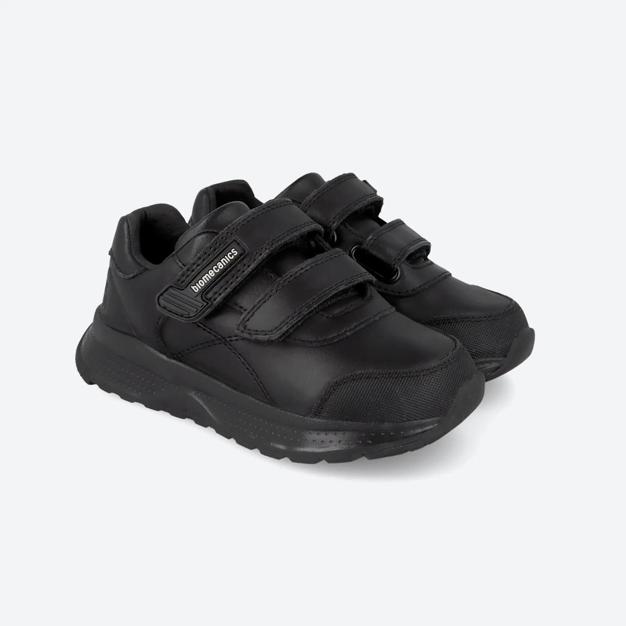 Zapatillas deportivas colegial Niños Biomecanics 261022A Negros Cierre adherente 2/5