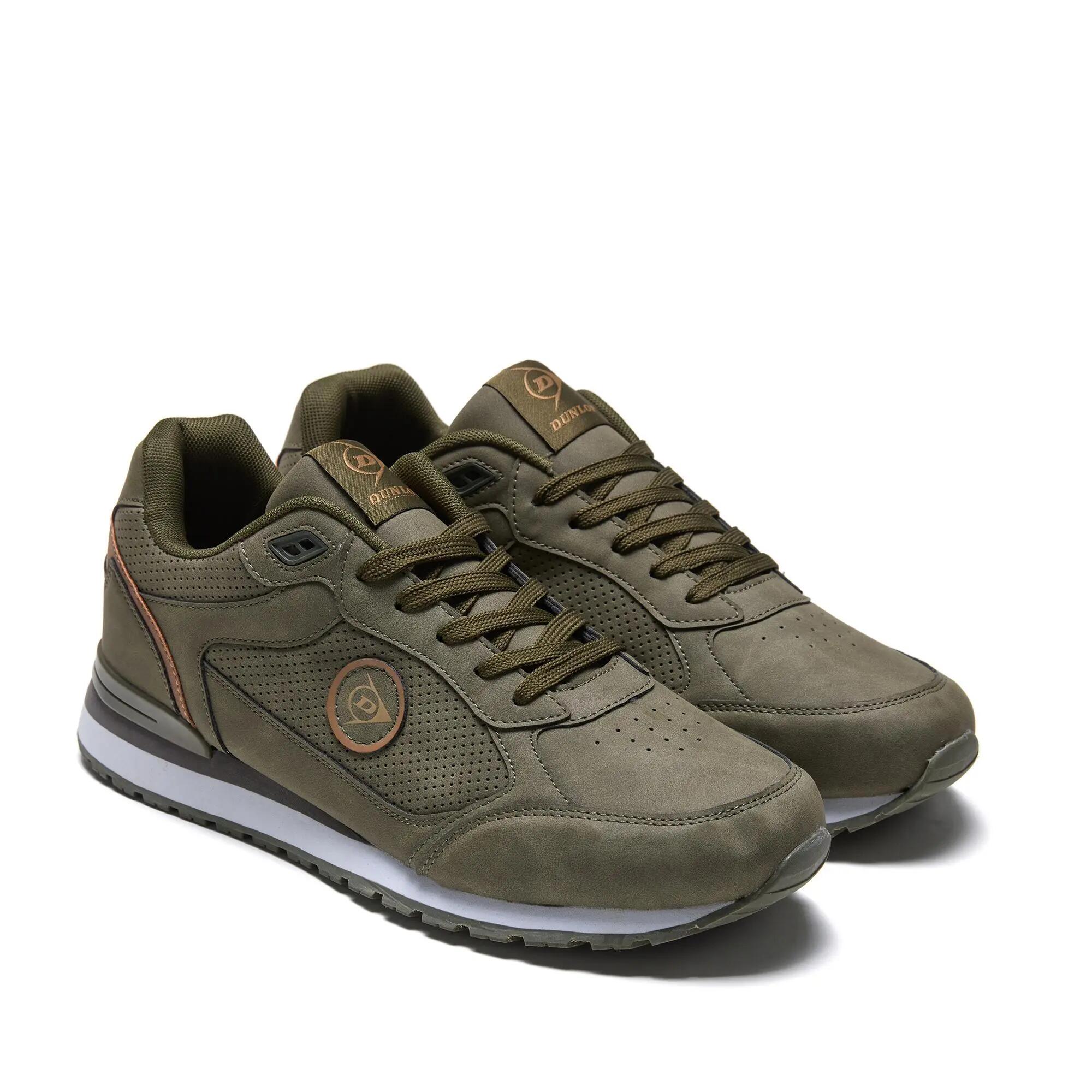 Zapatillas deportivas Dunlop Hombre 36124 Kaki con Cordones 2/5