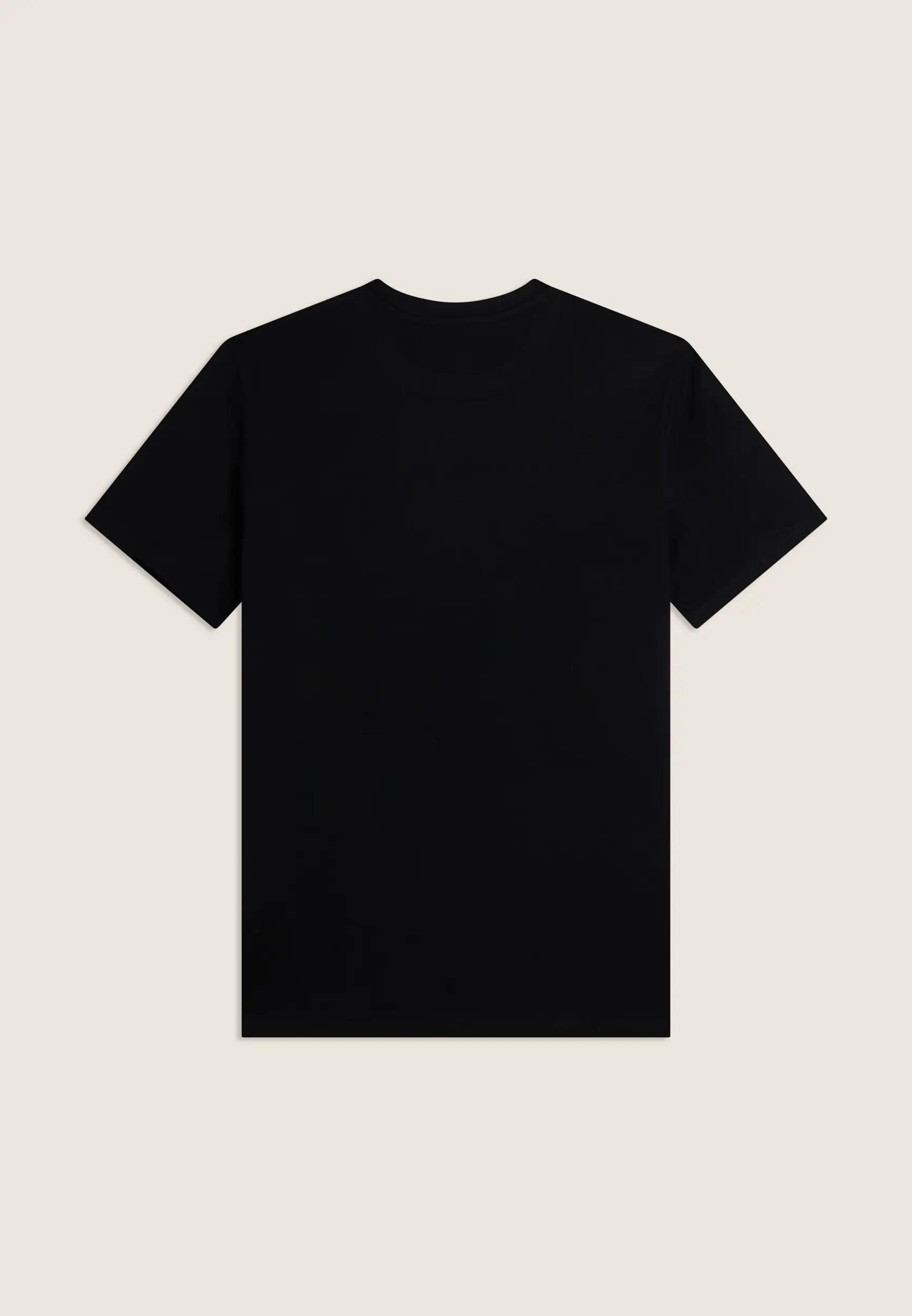 T-shirt Uomo Girocollo in Cotone con Logo VIS Oro 2/3