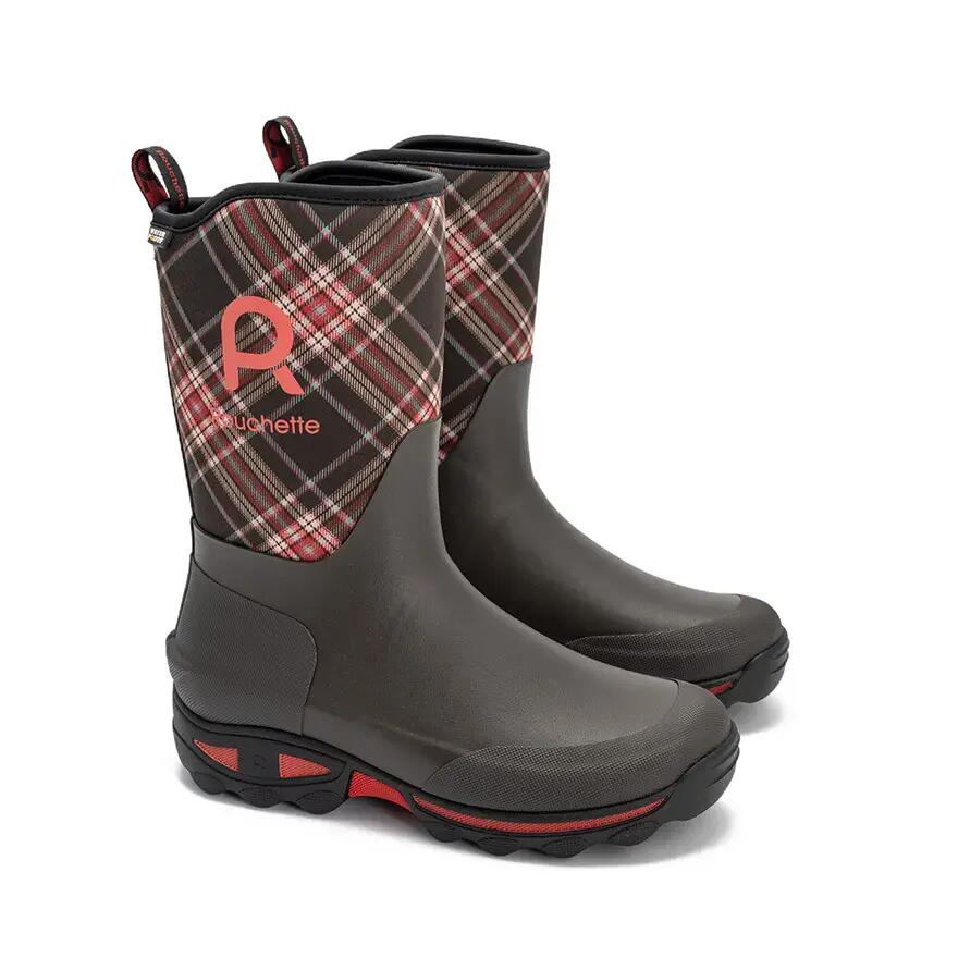 Bottes de pluie Rouchette Clean Plaid 3/5