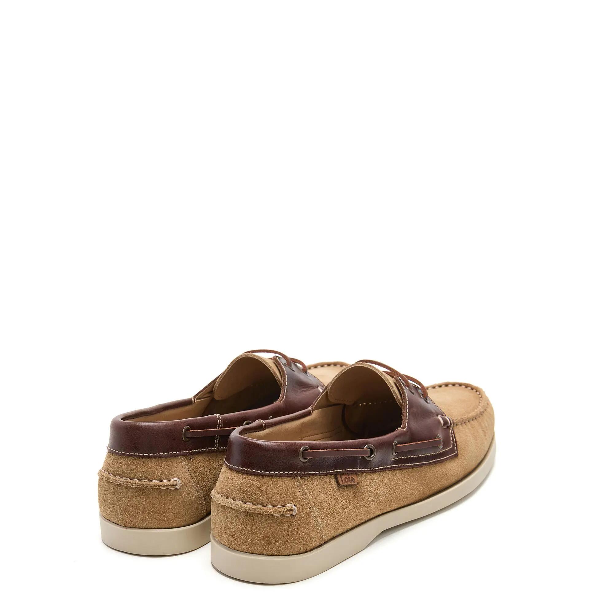 Náuticos Lois Hombre 74371 Camel  con Cordones 3/5