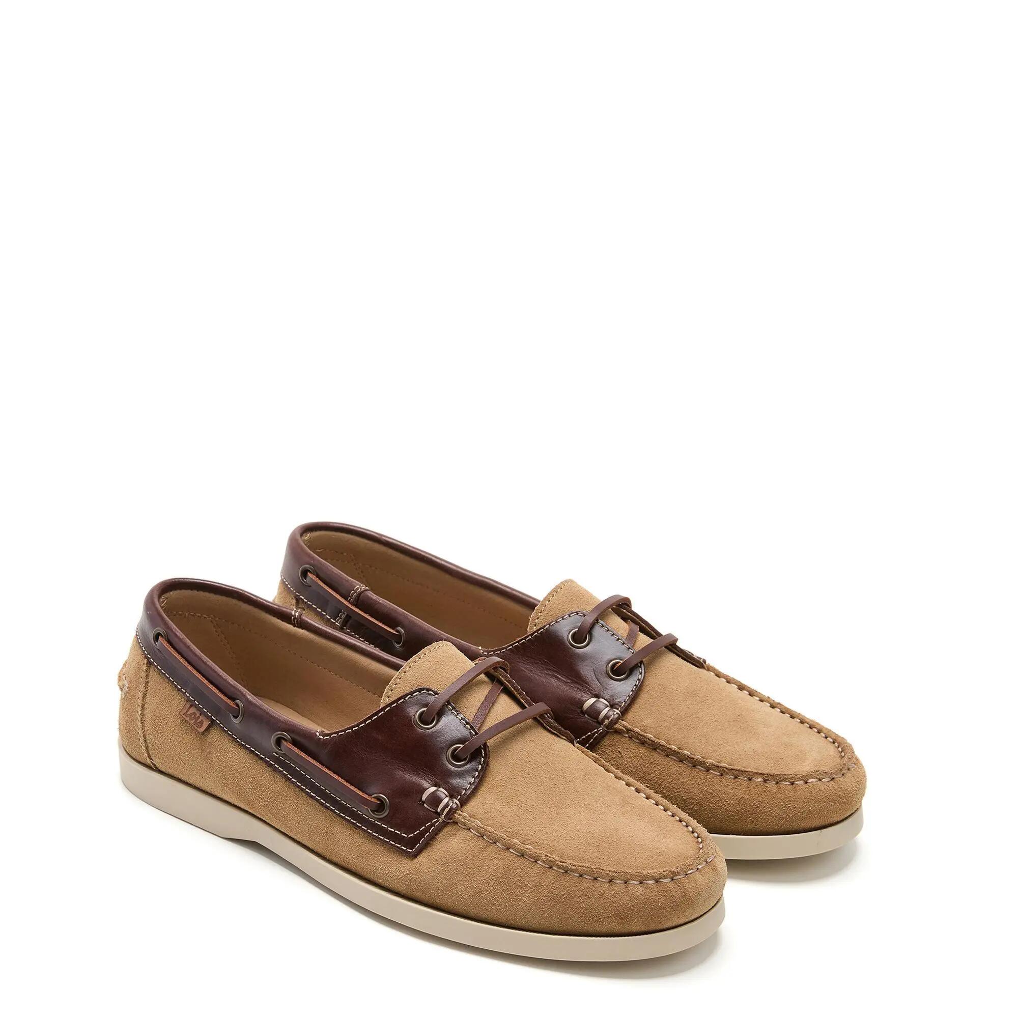 Náuticos Lois Hombre 74371 Camel  con Cordones 2/5
