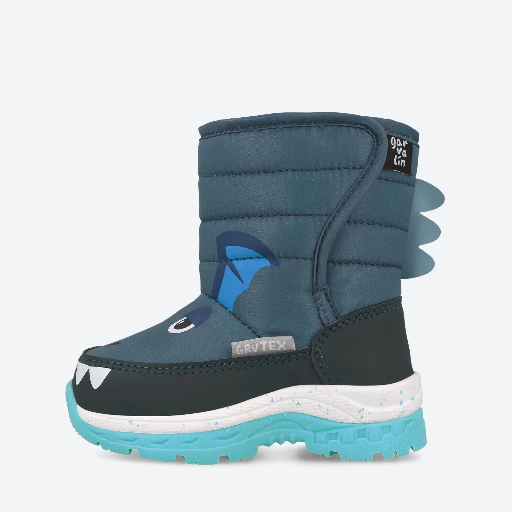 Bota après-ski  Menino Garvalín 261841A Azul Fecho Adesivo 5/5