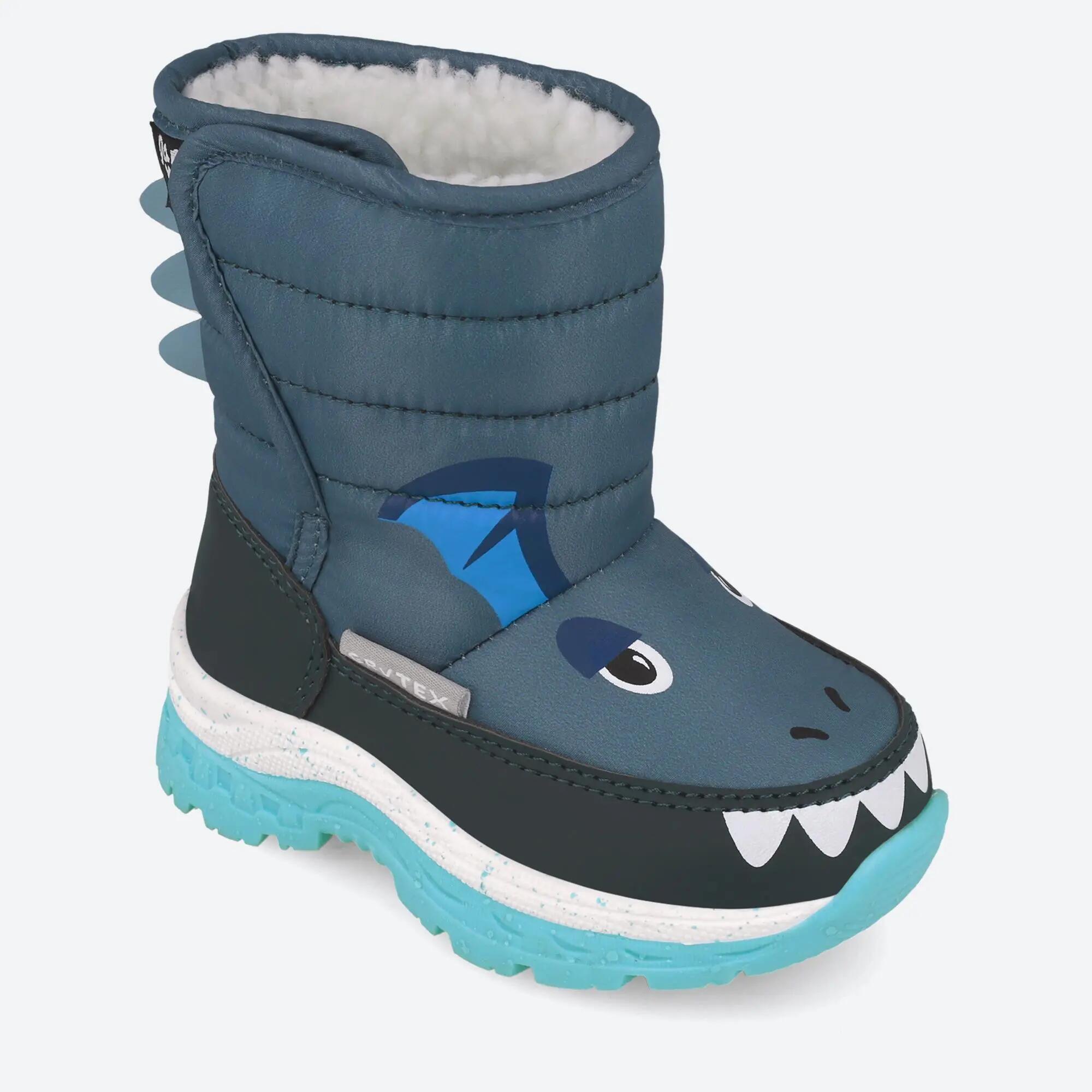 Bota après-ski  Menino Garvalín 261841A Azul Fecho Adesivo 4/5