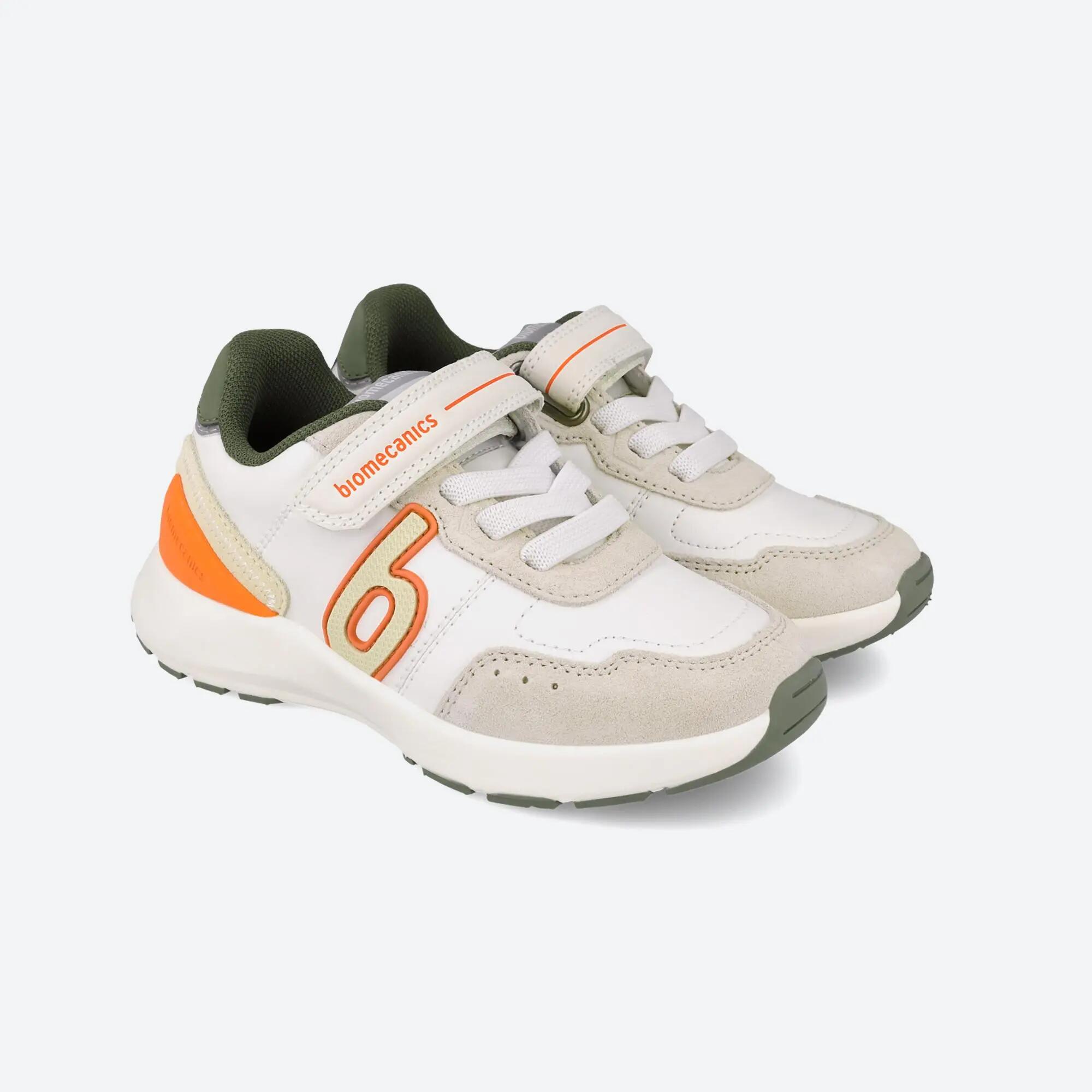 Zapatillas casual Niños Biomecanics 261275B Blancos Cierre adherente 2/5