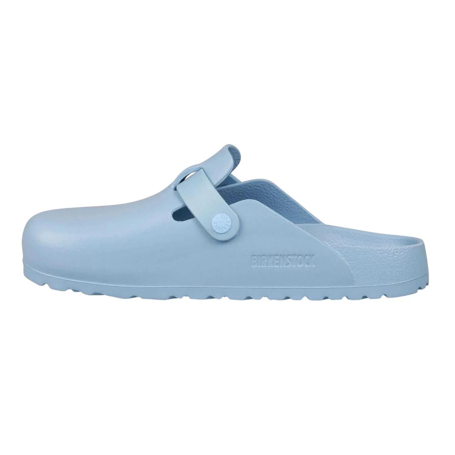 Womens/Ladies Boston Waterproof Clogs (Dusty Blue) 2/3