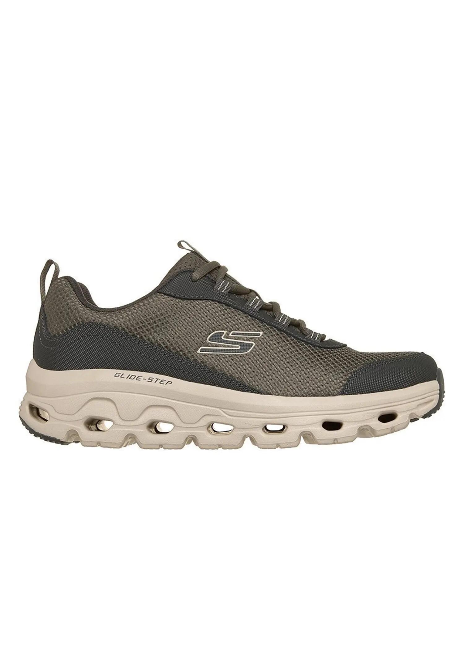 Skechers Herren Glide Step Sole Bart Clough Sneaker Olive 4/4