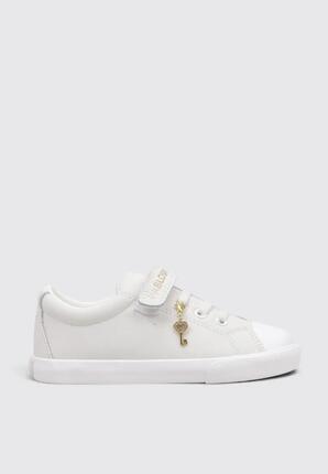 Deportivas barefoot - Sportswear - Niños - Velcro, cuero - 987700 - Blanco