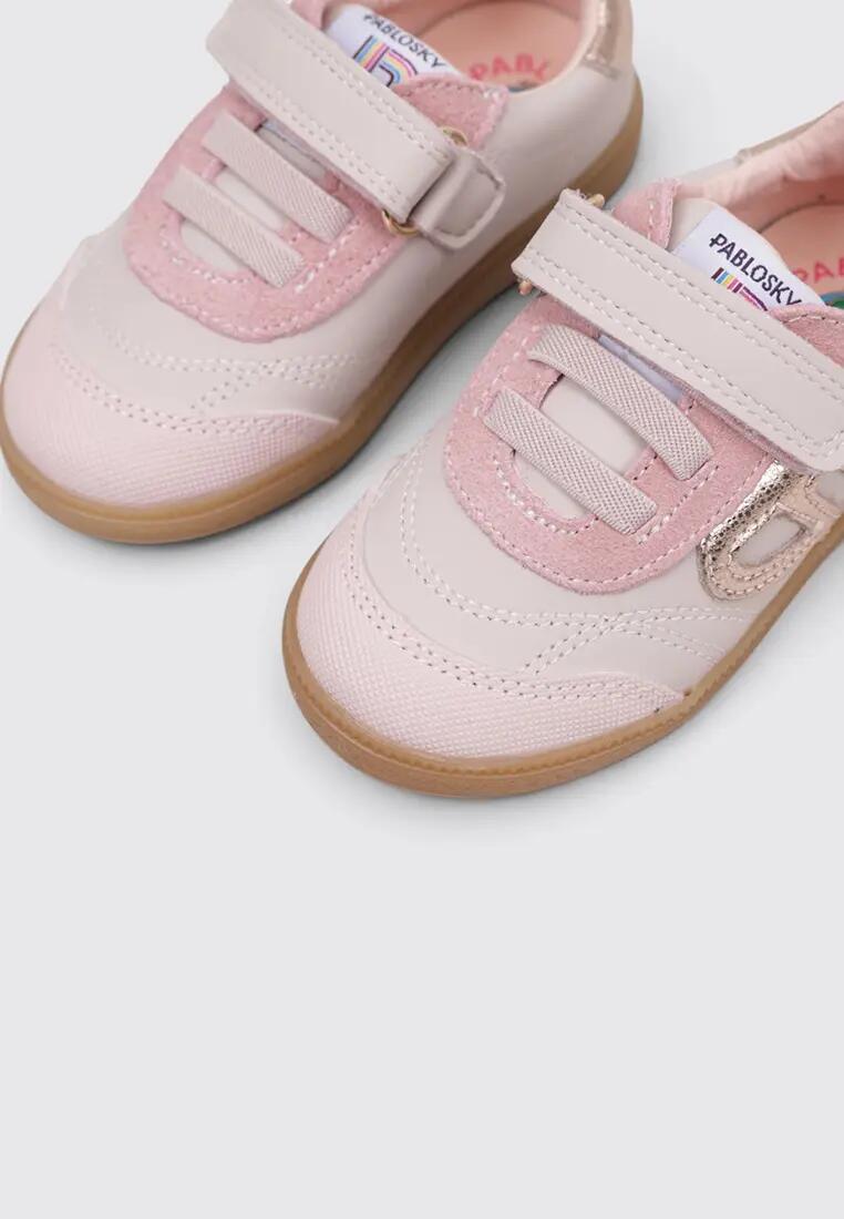 Deportivas barefoot - Niños - Velcro, bajas - 080274 - Blanco 3/4