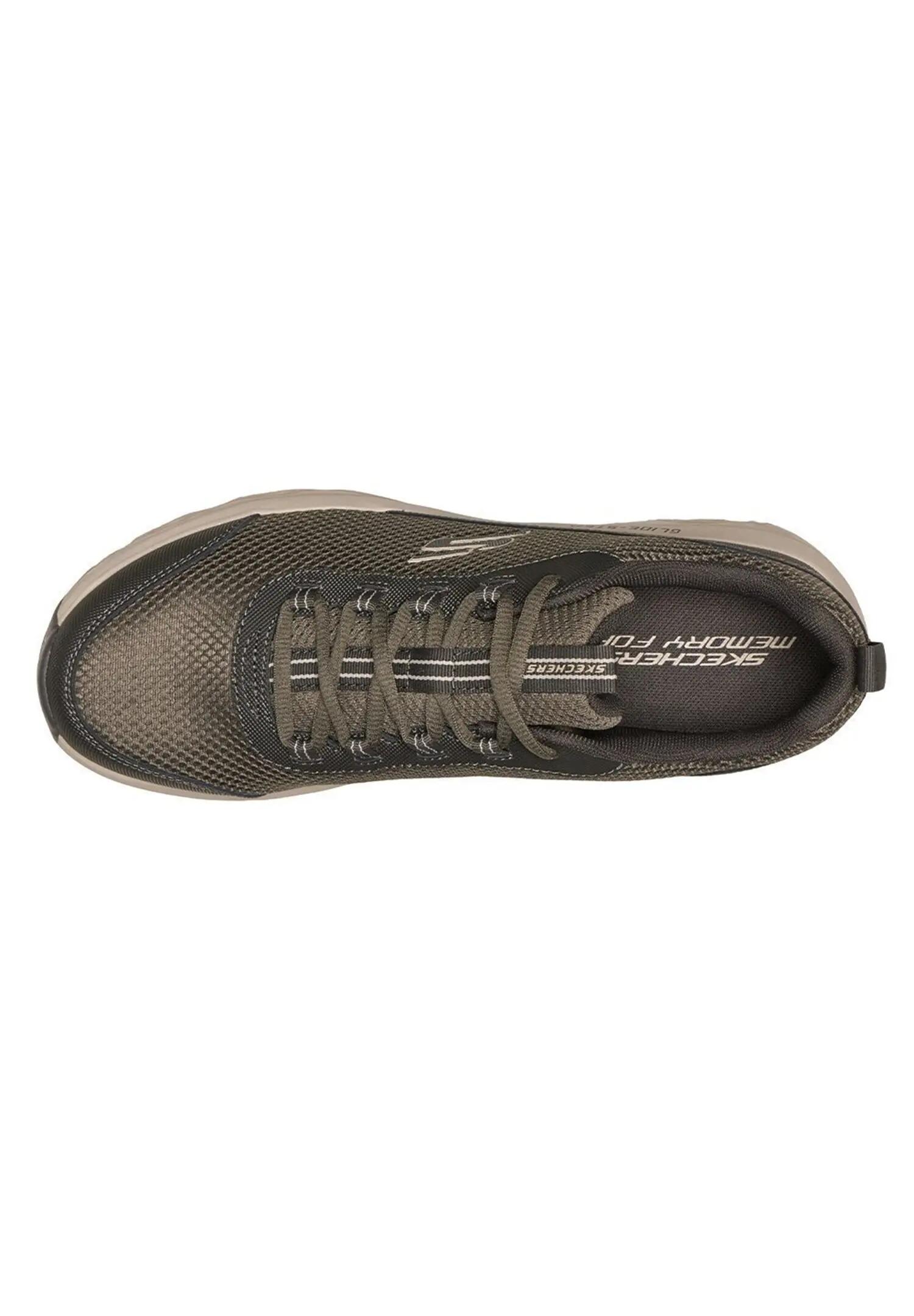 Skechers Herren Glide Step Sole Bart Clough Sneaker Olive 2/4