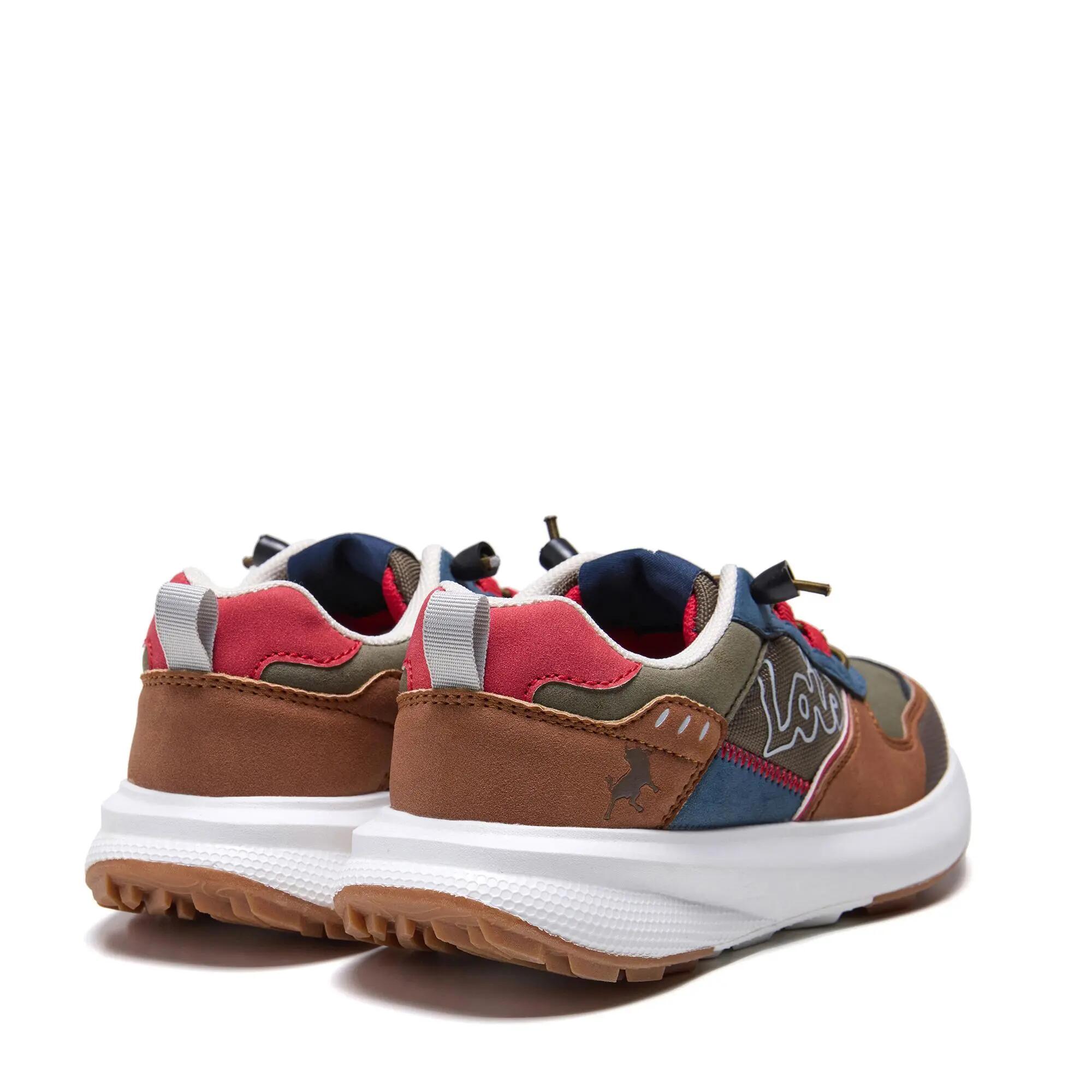 Zapatillas deportivas Lois Niño 63339 Kaki con Cordones 3/5