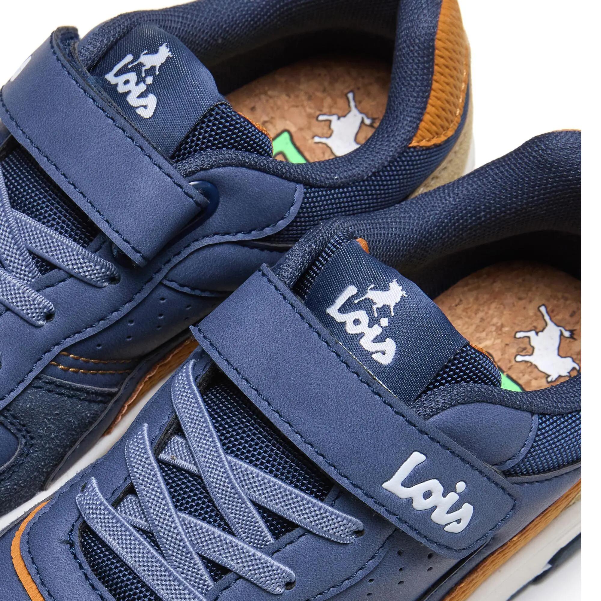 Zapatillas deportivas Lois Niño 63346 Azul marino con Cordones 5/5