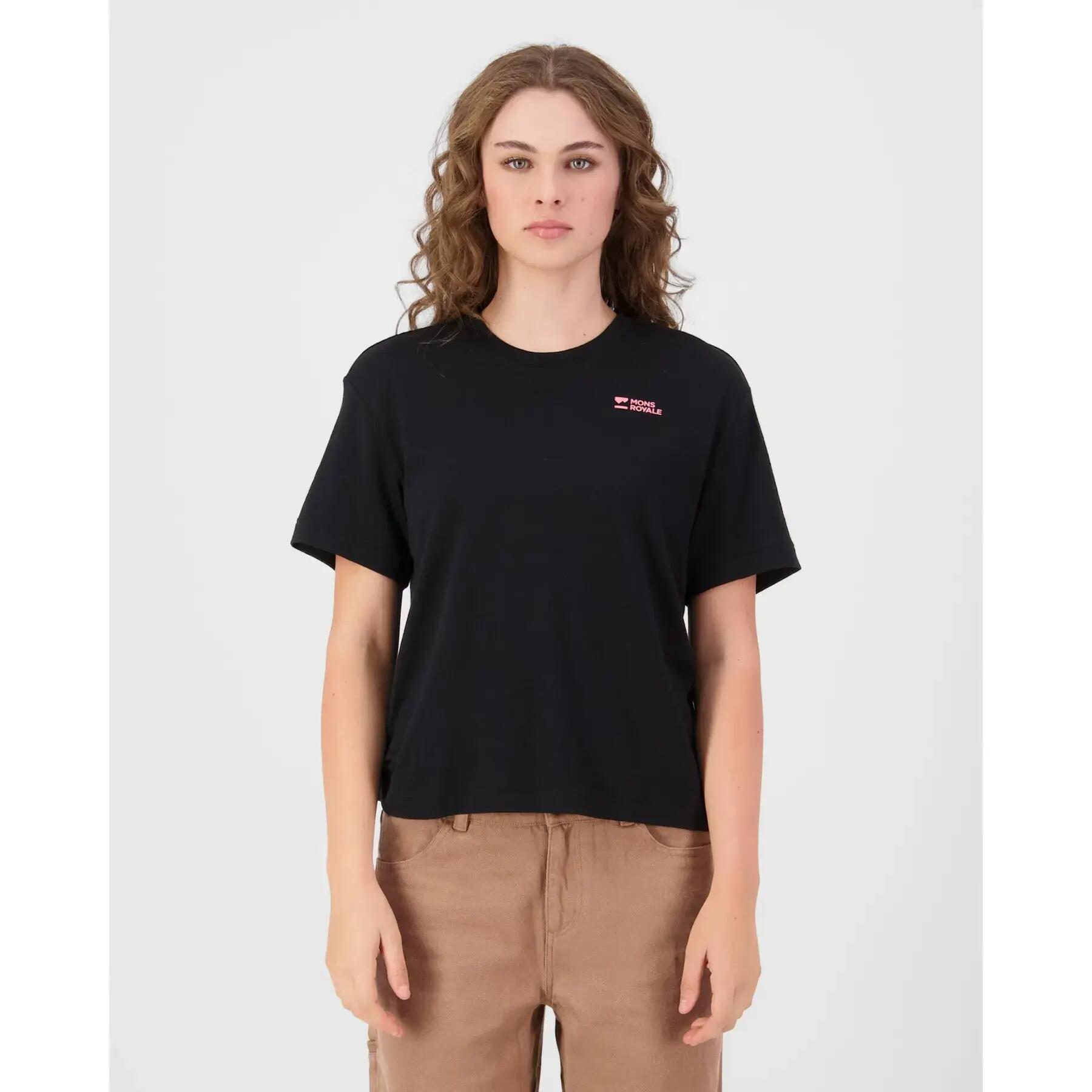 T-shirt en mérinos femme Mons Royale 4/4