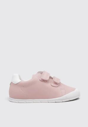 Chaussures barefoot - Enfant - Scratch, talon plat - 060170 - Blanc
