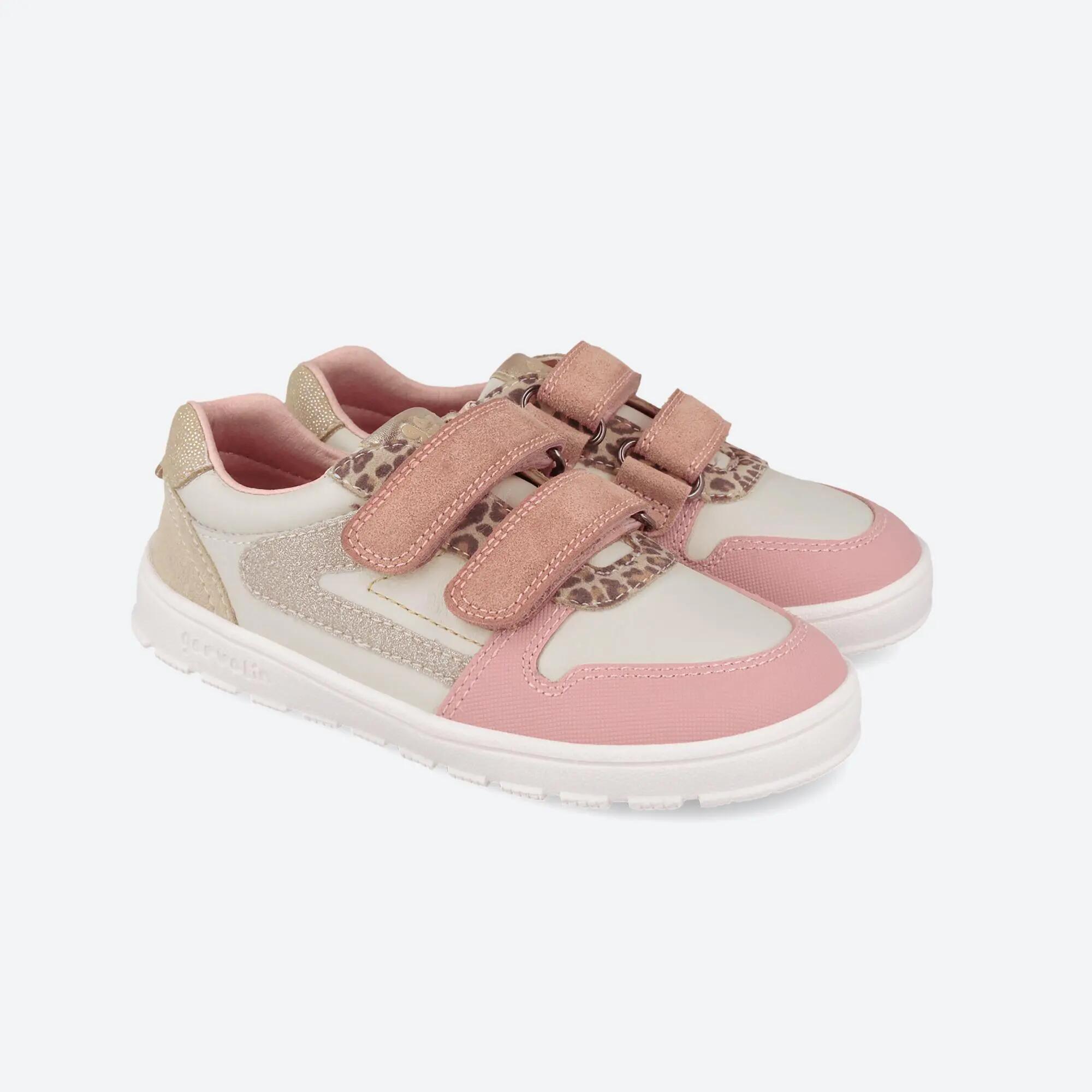 Zapatillas barefoot  Niña Garvalín 261502B Rosa claro Cierre adherente 2/6