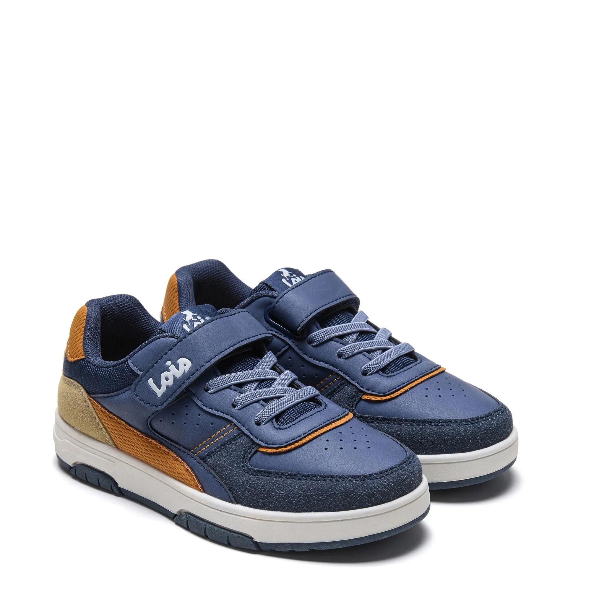 Zapatillas deportivas Lois Niño 63346 Azul marino con Cordones 2/5