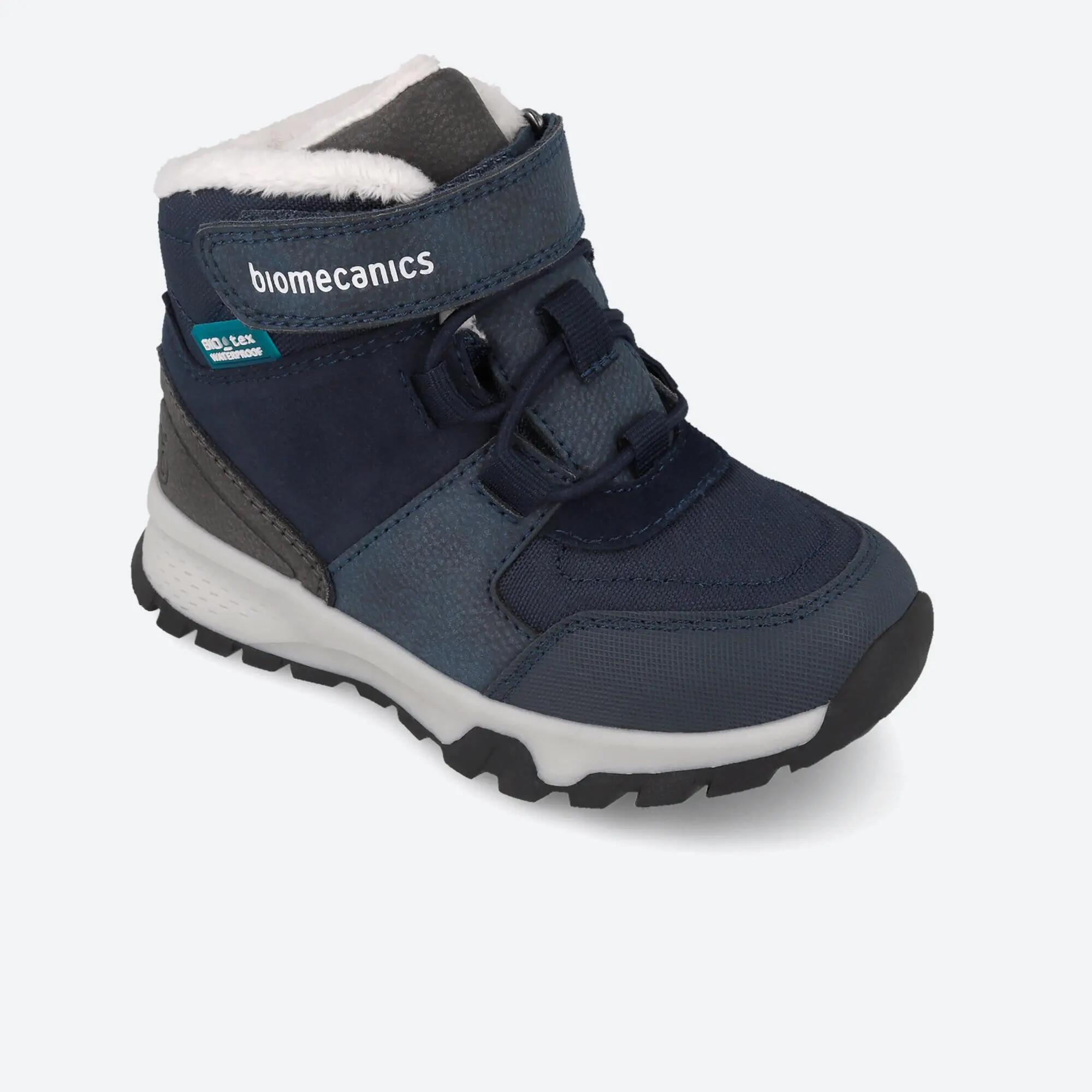 Botines Niño Biomecanics 261256A Azules Cierre adherente 4/5