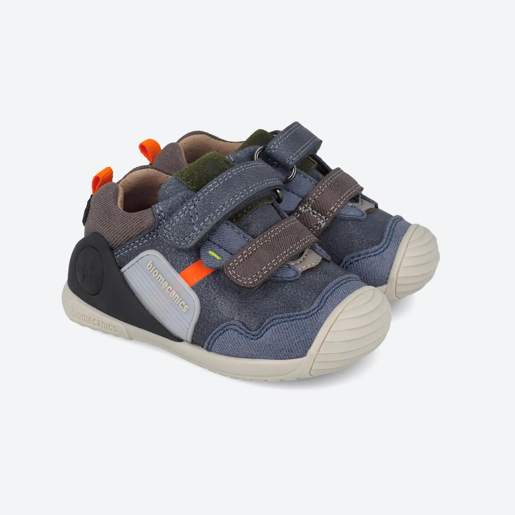 Zapatillas Bebé Biomecanics 261123A Azules Cierre adherente 2/5