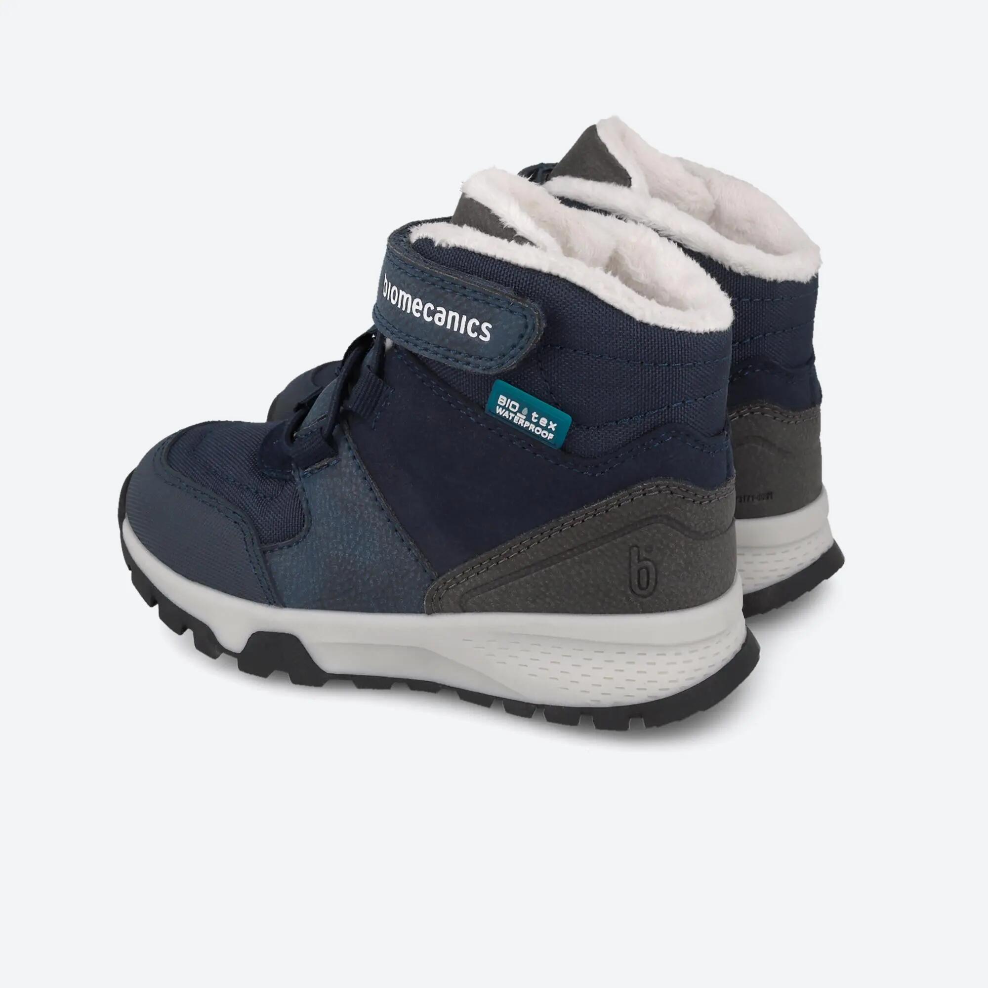 Botines Niño Biomecanics 261256A Azules Cierre adherente 3/5