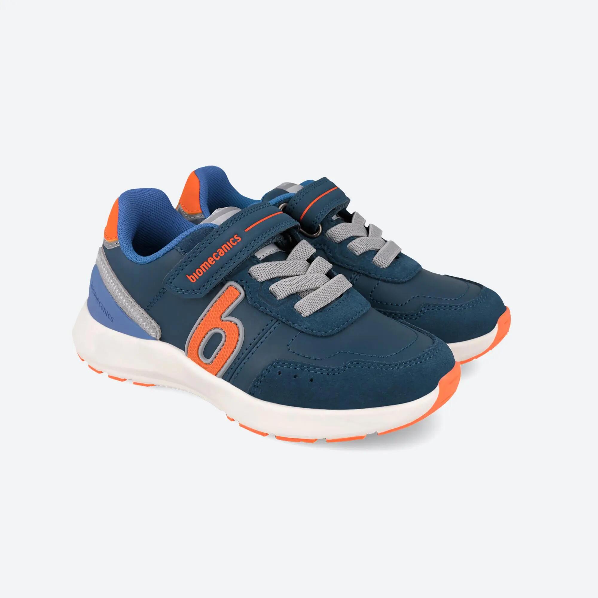 Zapatillas casual Niños Biomecanics 261275A Azules Cierre adherente 2/5