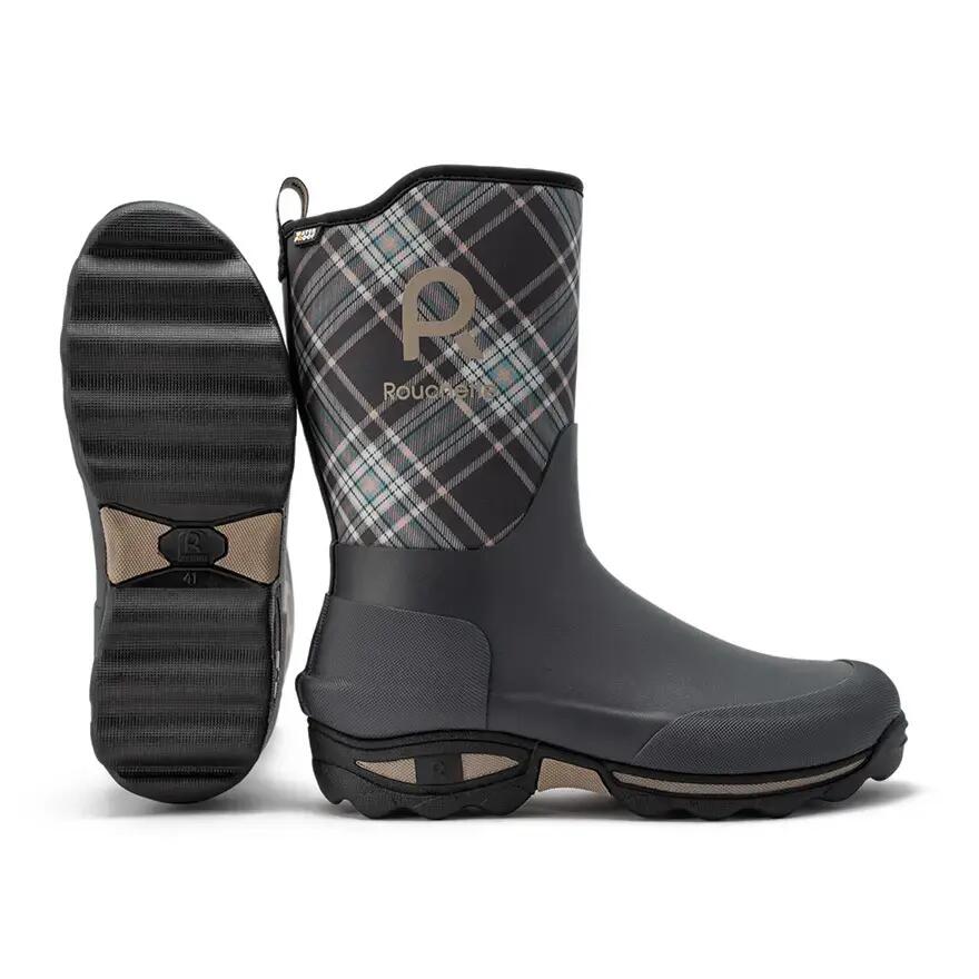 Bottes de pluie Rouchette Clean Plaid 4/5