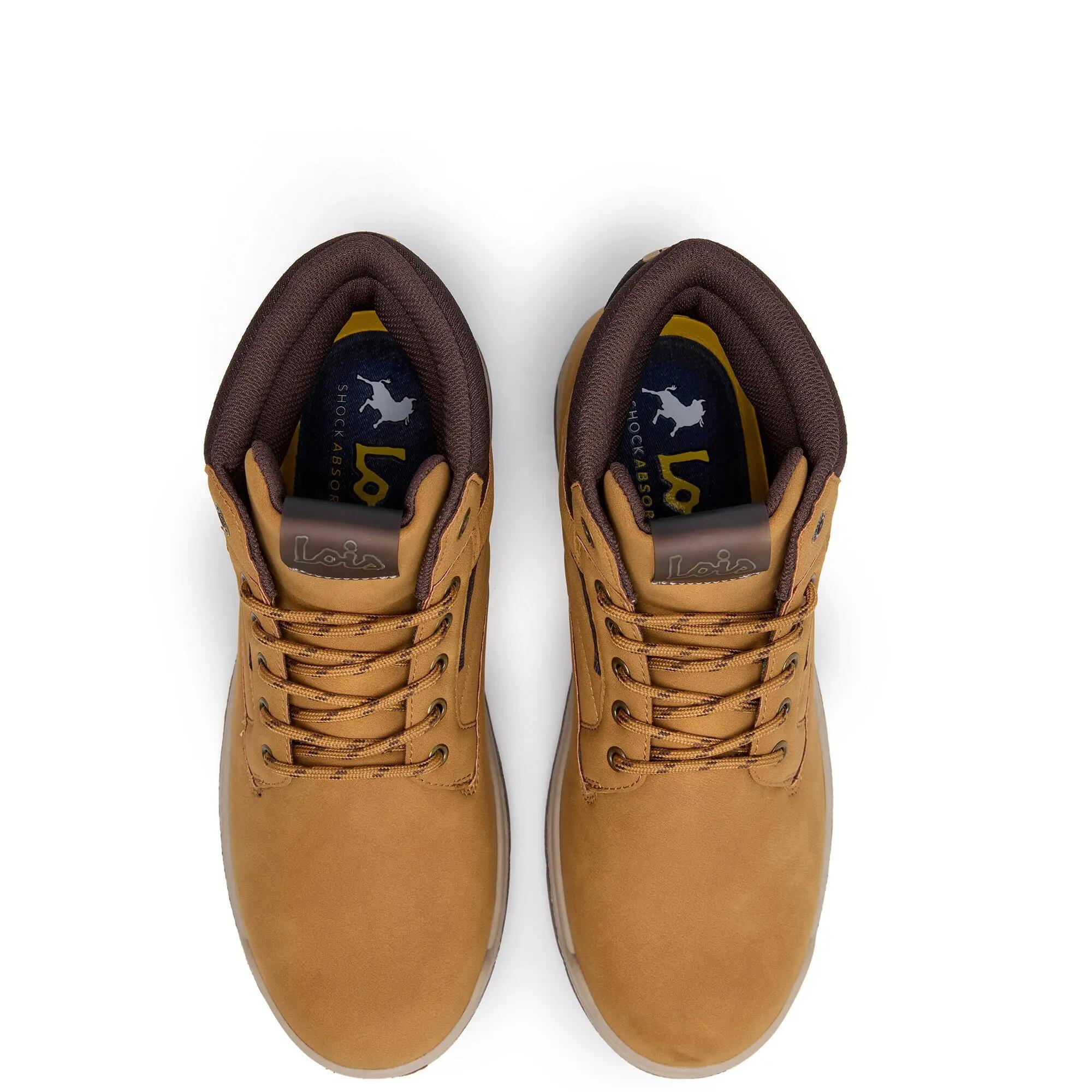 Botas Lois Hombre 64558 Melocotón con Cordones 4/5