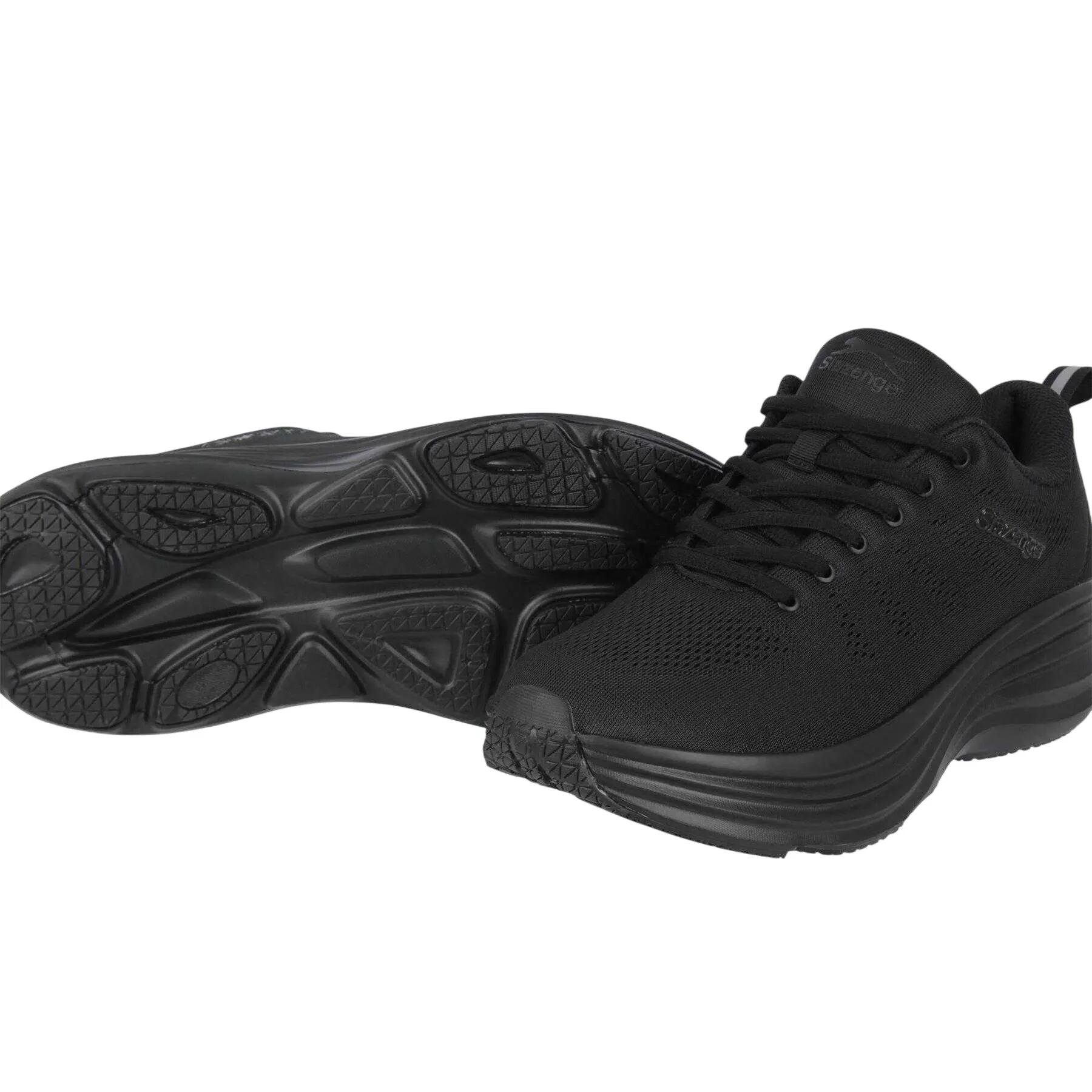 Sneaker für , Netzmaterial Herren Schwarz 4/4