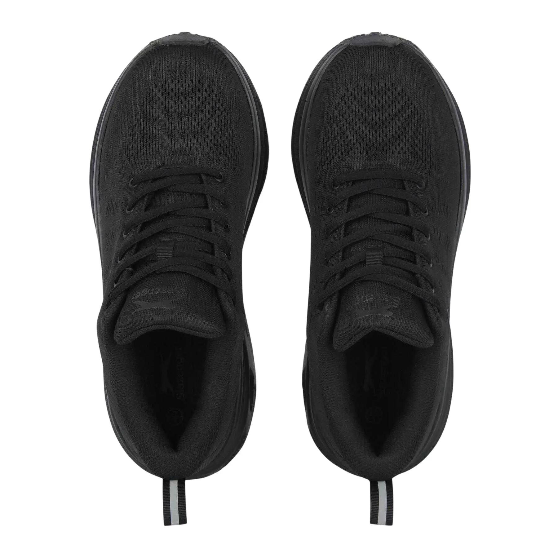 Sneaker für , Netzmaterial Herren Schwarz 3/4