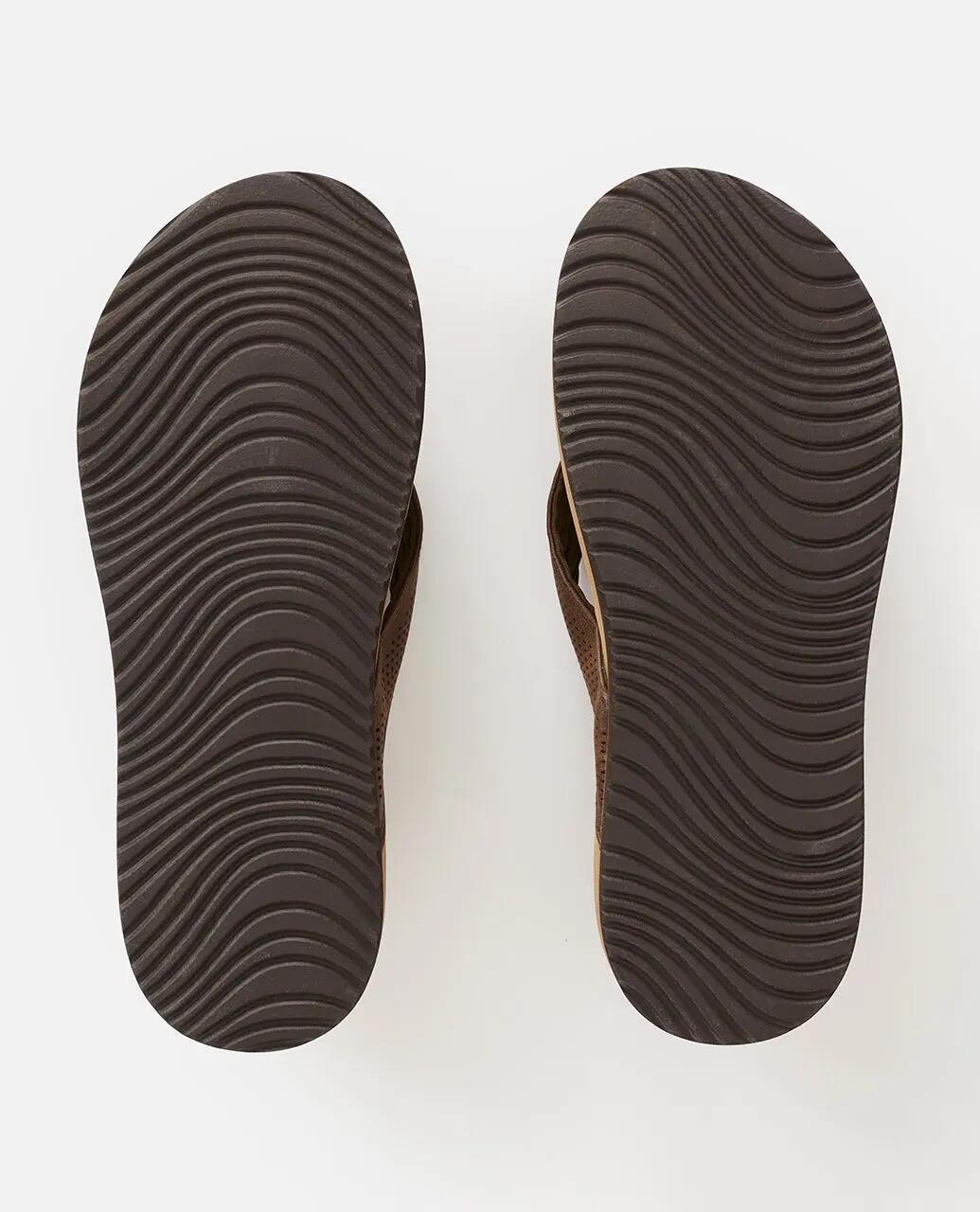 Chinelos de dedo Homem Chiba Bloom - Brown/Tan 7/7