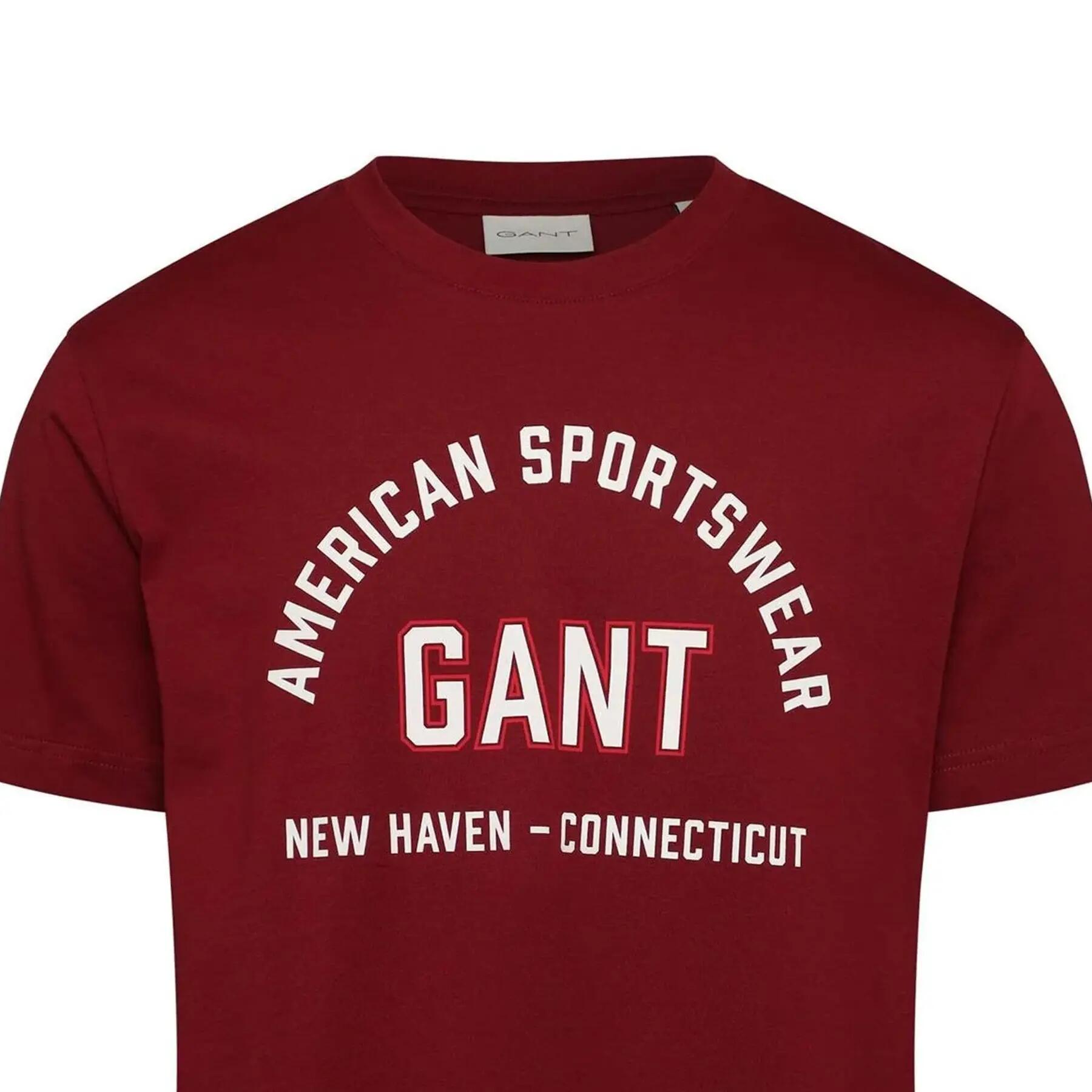 Mens Graphic Print Regular TShirt (Red) 3/3