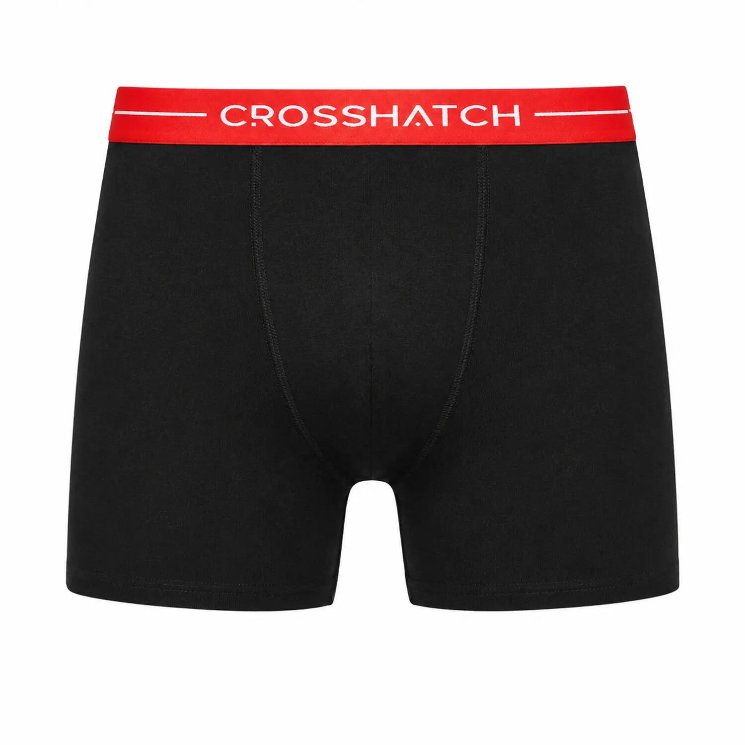 Boxer Logo Uomo Misura Confezione 12 Crosshatch Astral Nero 2/3