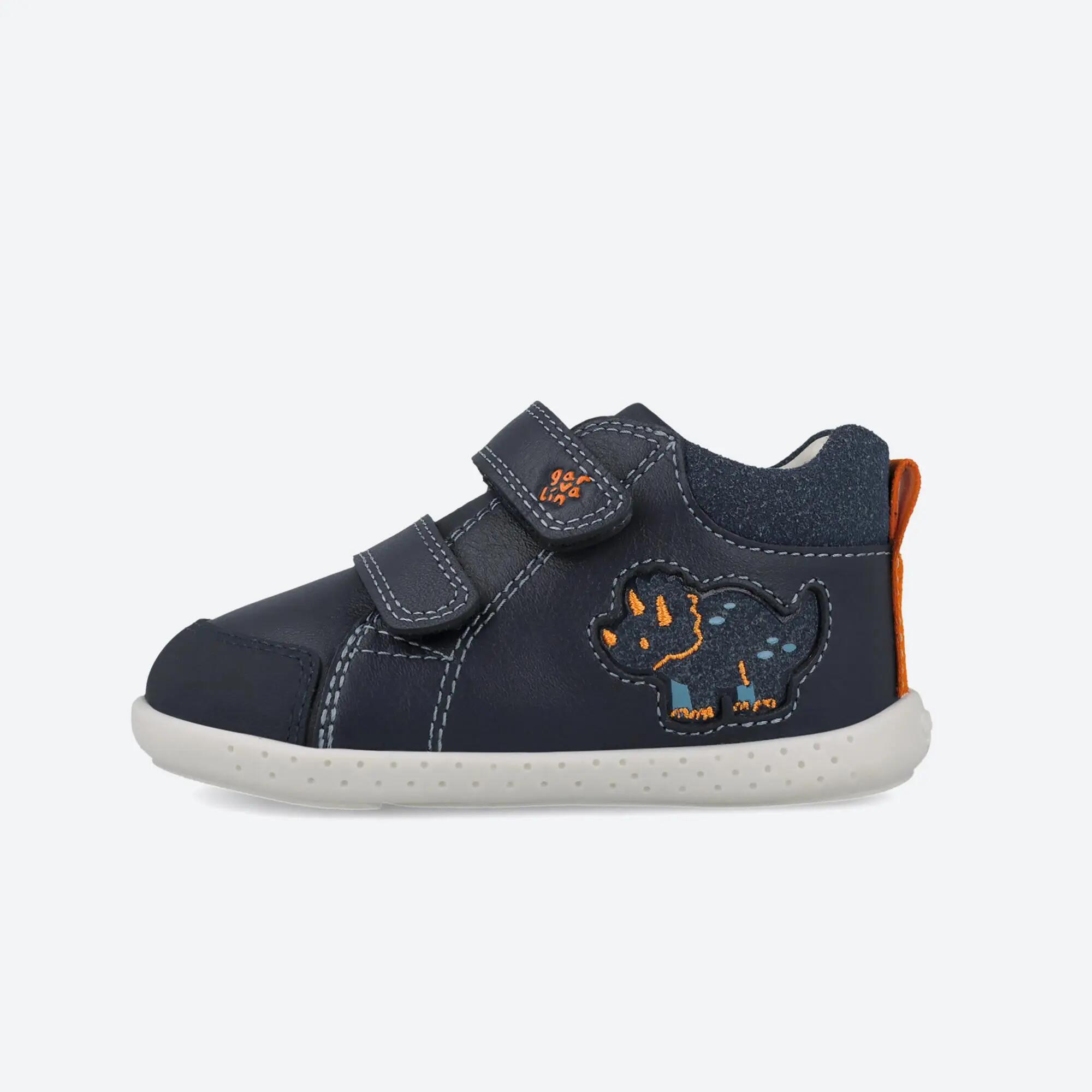Botins barefoot  Menino Garvalín 261309A Azul Marinho Fecho Adesivo 5/6