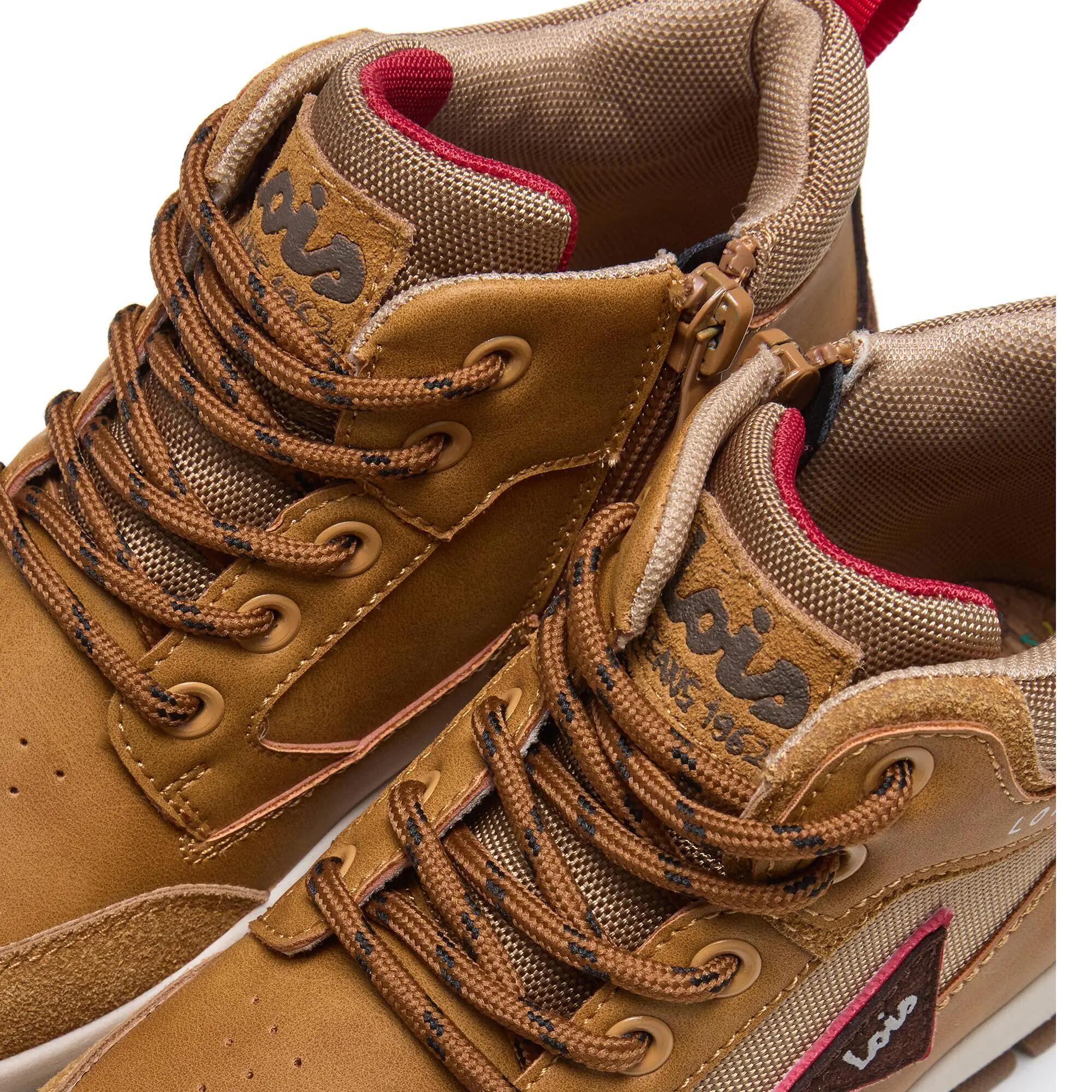 Botas Lois Niño 63330 Melocotón con Cordones 5/5