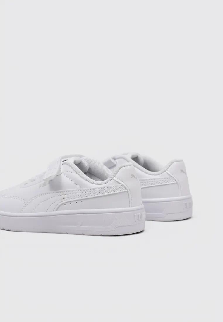 Zapatillas Deportivas Niños Puma COURT CLASSIC CLEAN Blanc 4/4