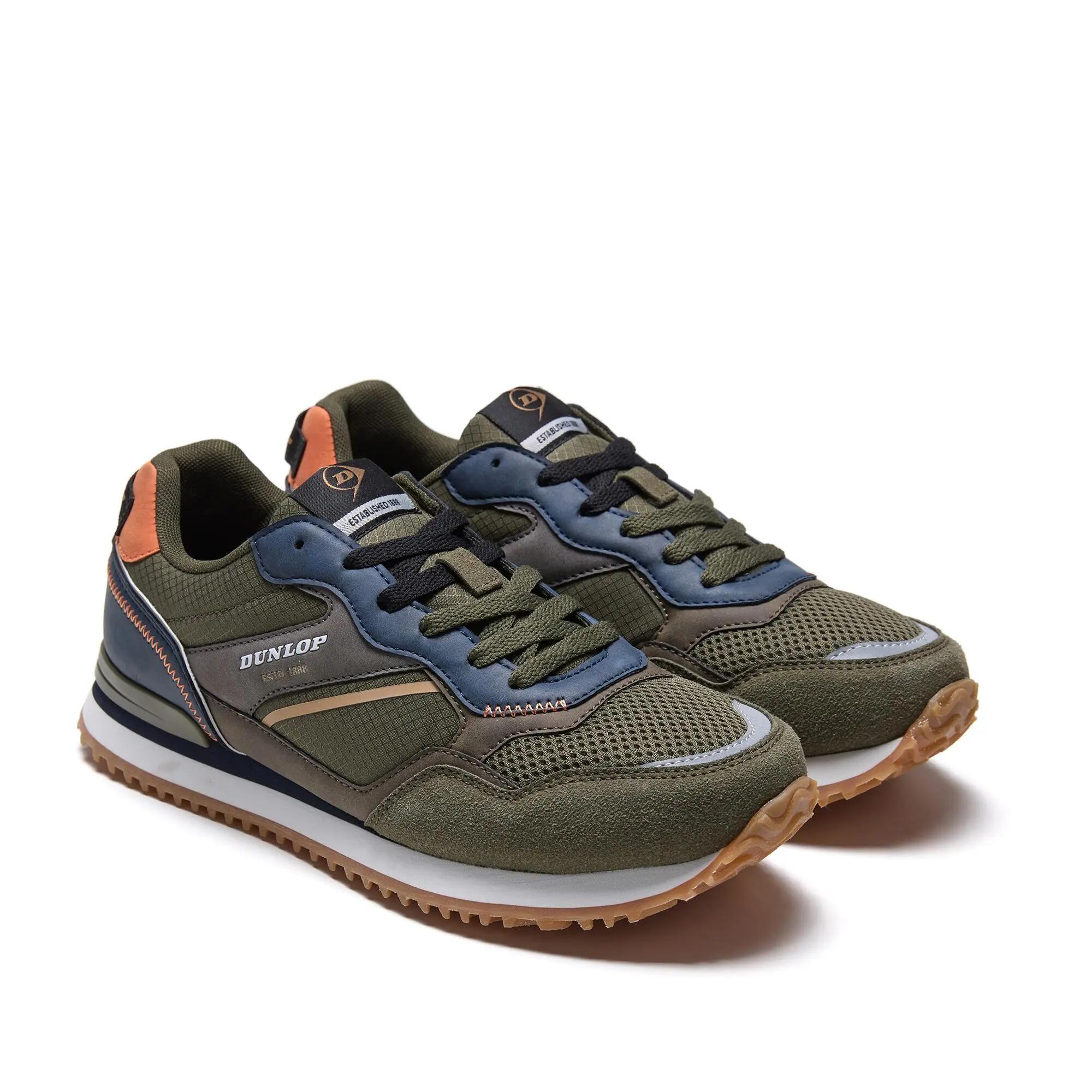 Zapatillas deportivas Dunlop Hombre 36123 Kaki con Cordones 2/5