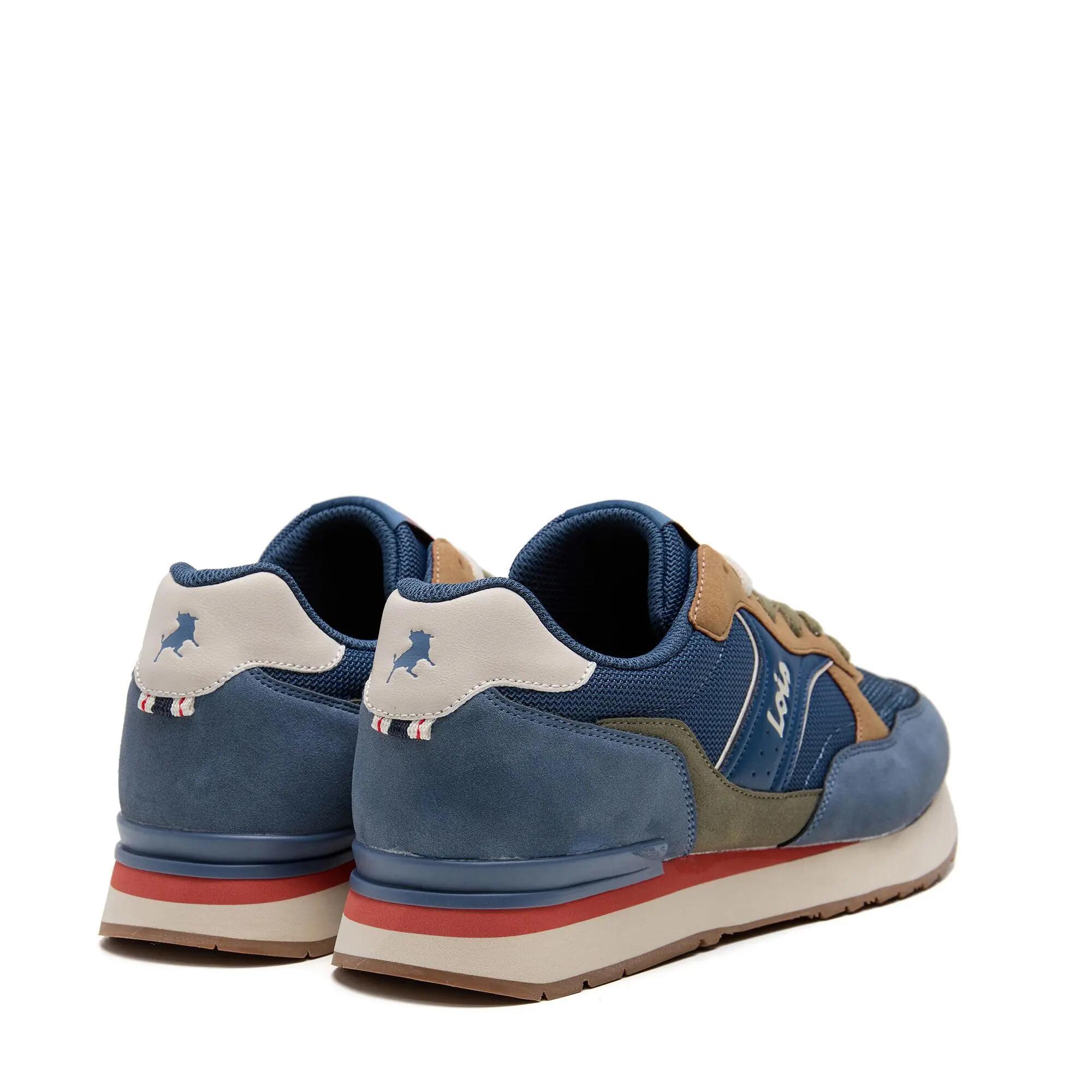 Zapatillas deportivas Lois Hombre 64590 Azul denim con Cordones 3/5