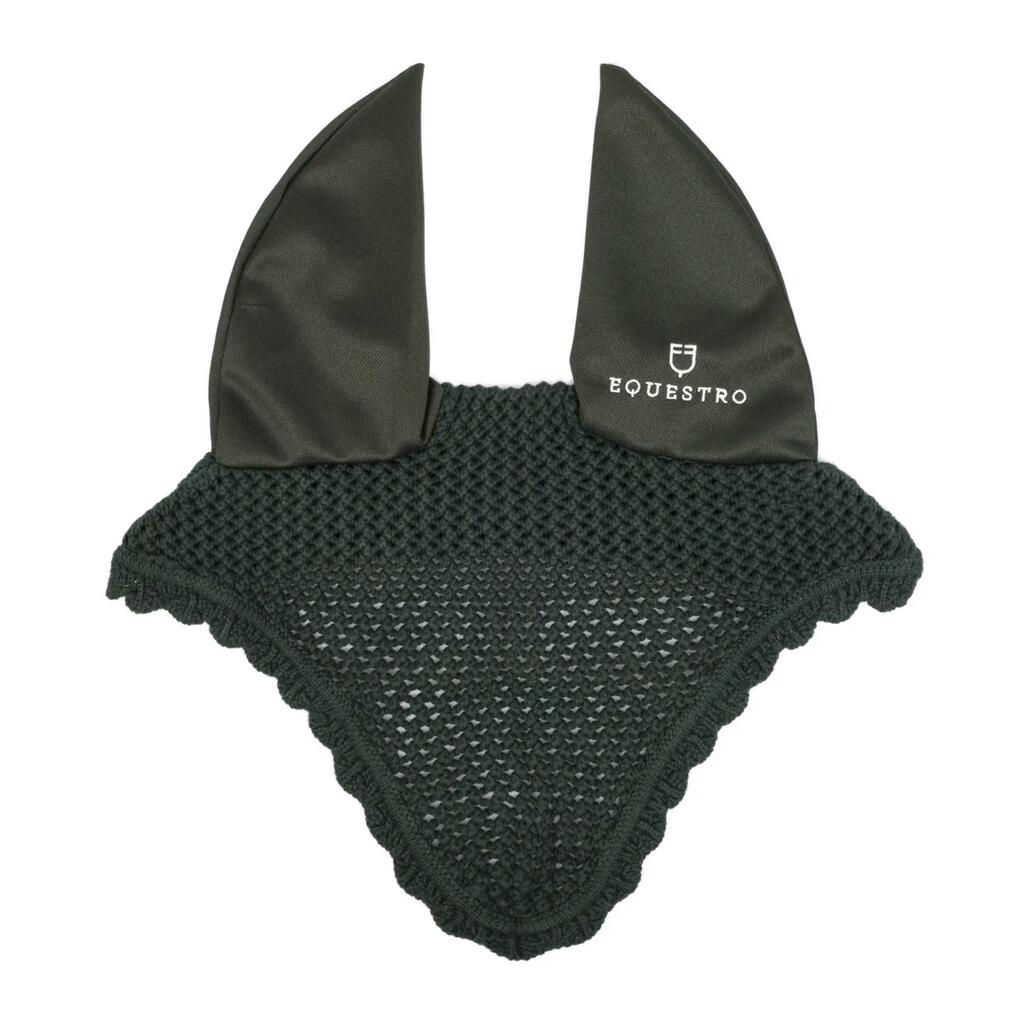 Knitted cap with elasticized ears