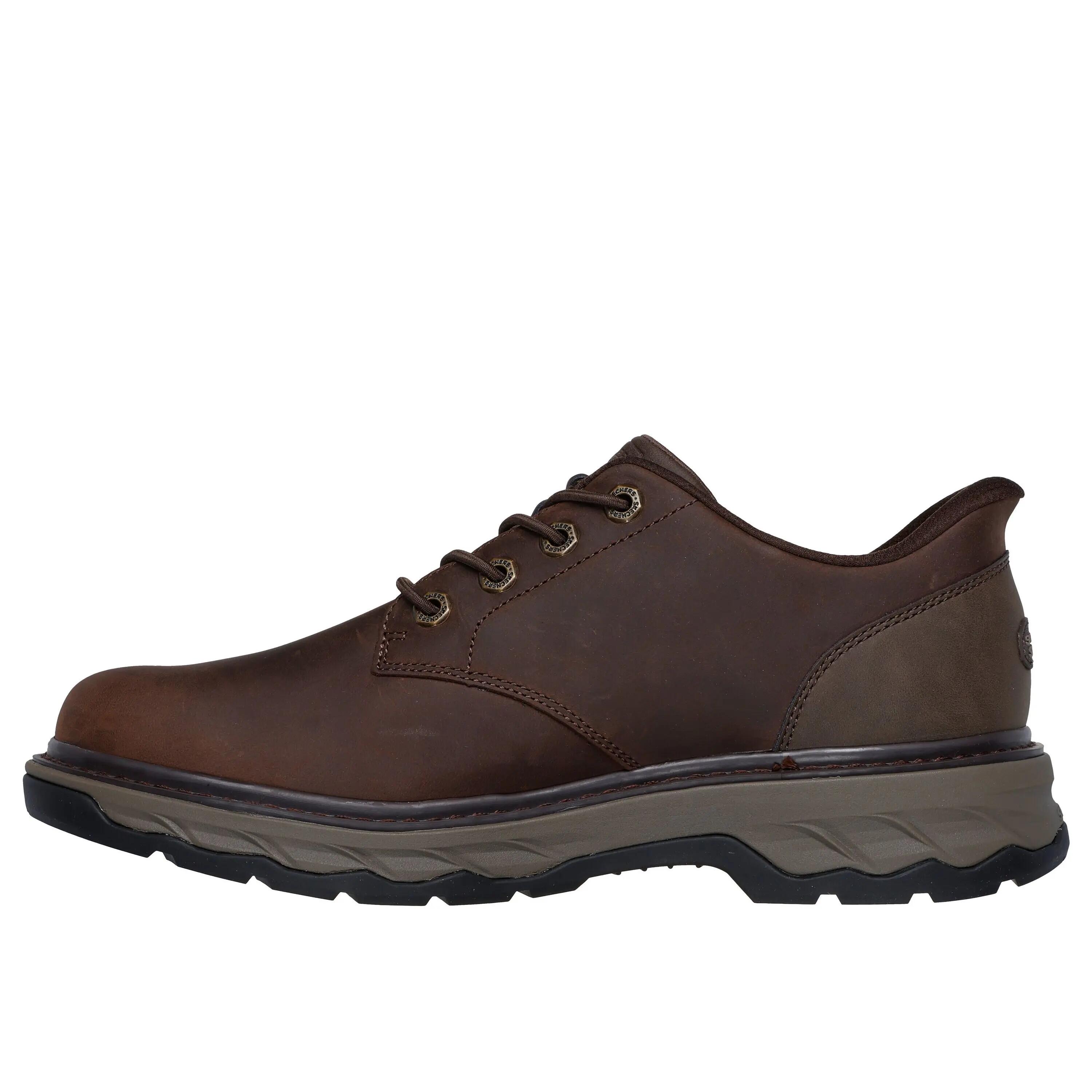 Skechers Herren Slipper Slip-Ins Relaxed Fit Lockett in braun 1/5