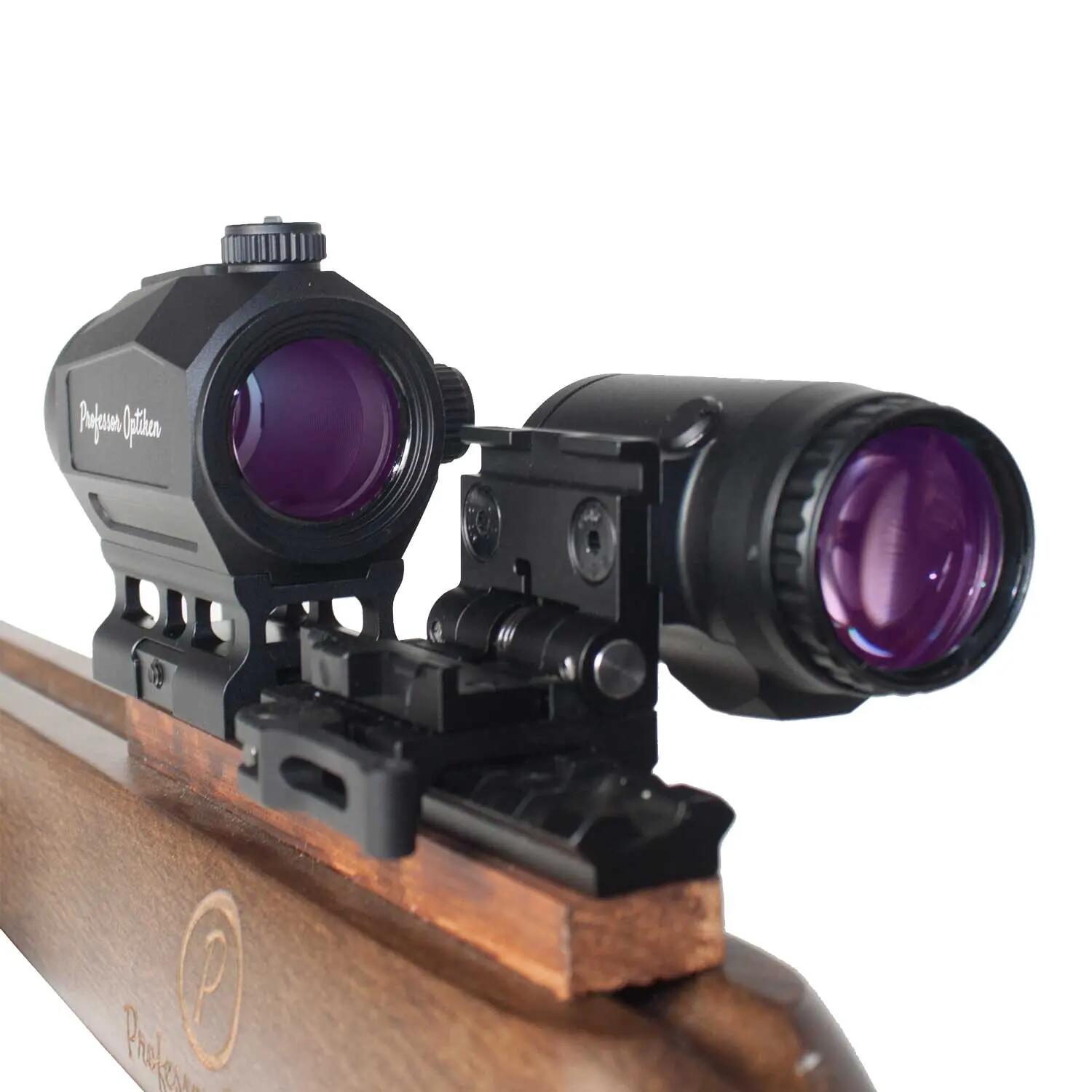 Professor Optiken Tegernsee 3-fach Vergrößerungsobjekitv Magnifier Klappmontage 7/7
