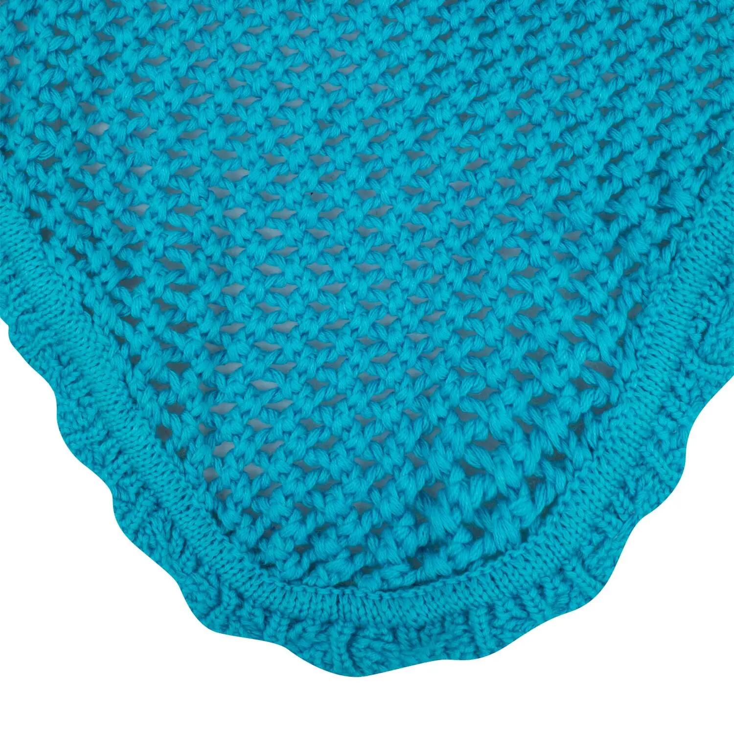 Cuffietta in maglia con orecchie elasticizzate 4/4