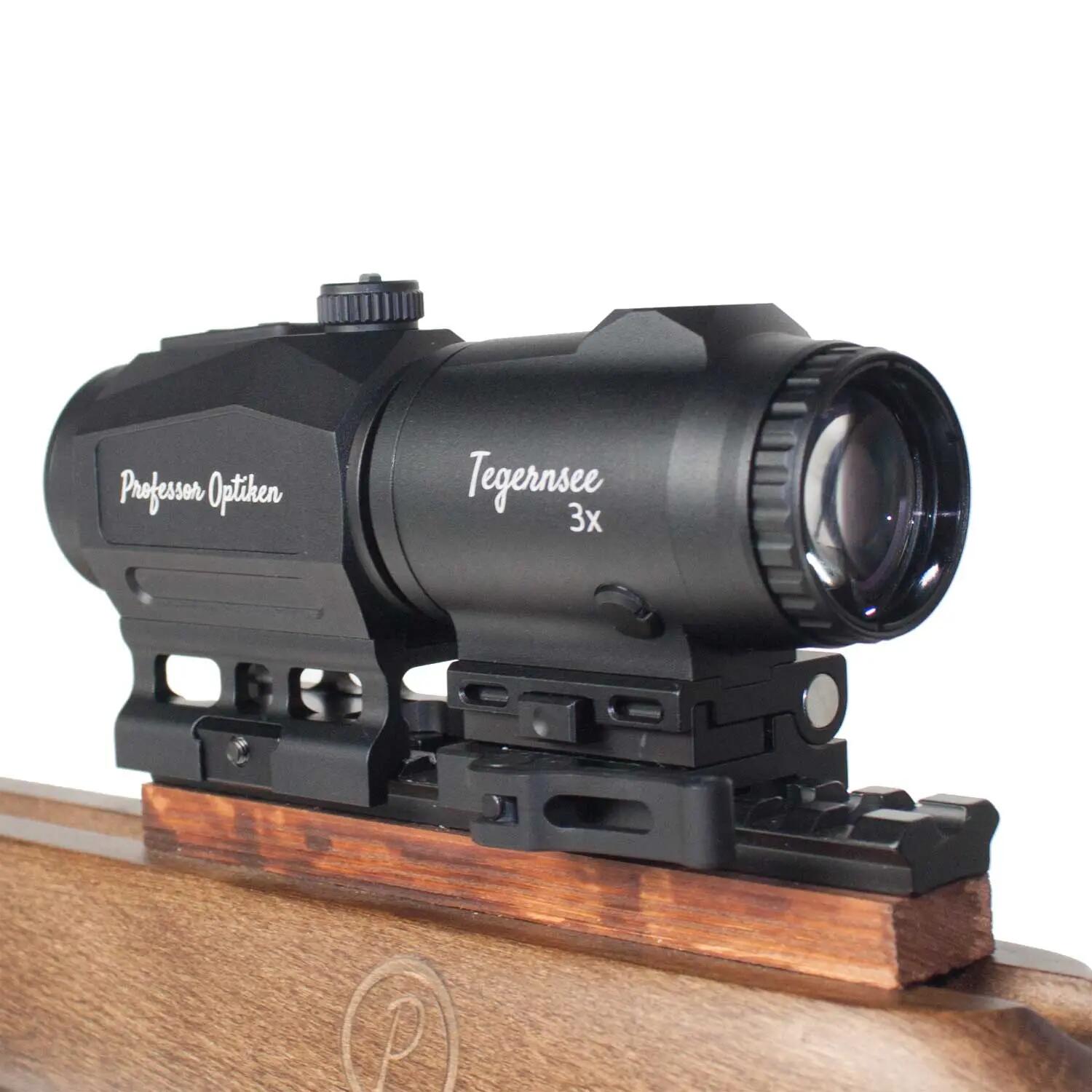 Professor Optiken Tegernsee 3-fach Vergrößerungsobjekitv Magnifier Klappmontage 6/7
