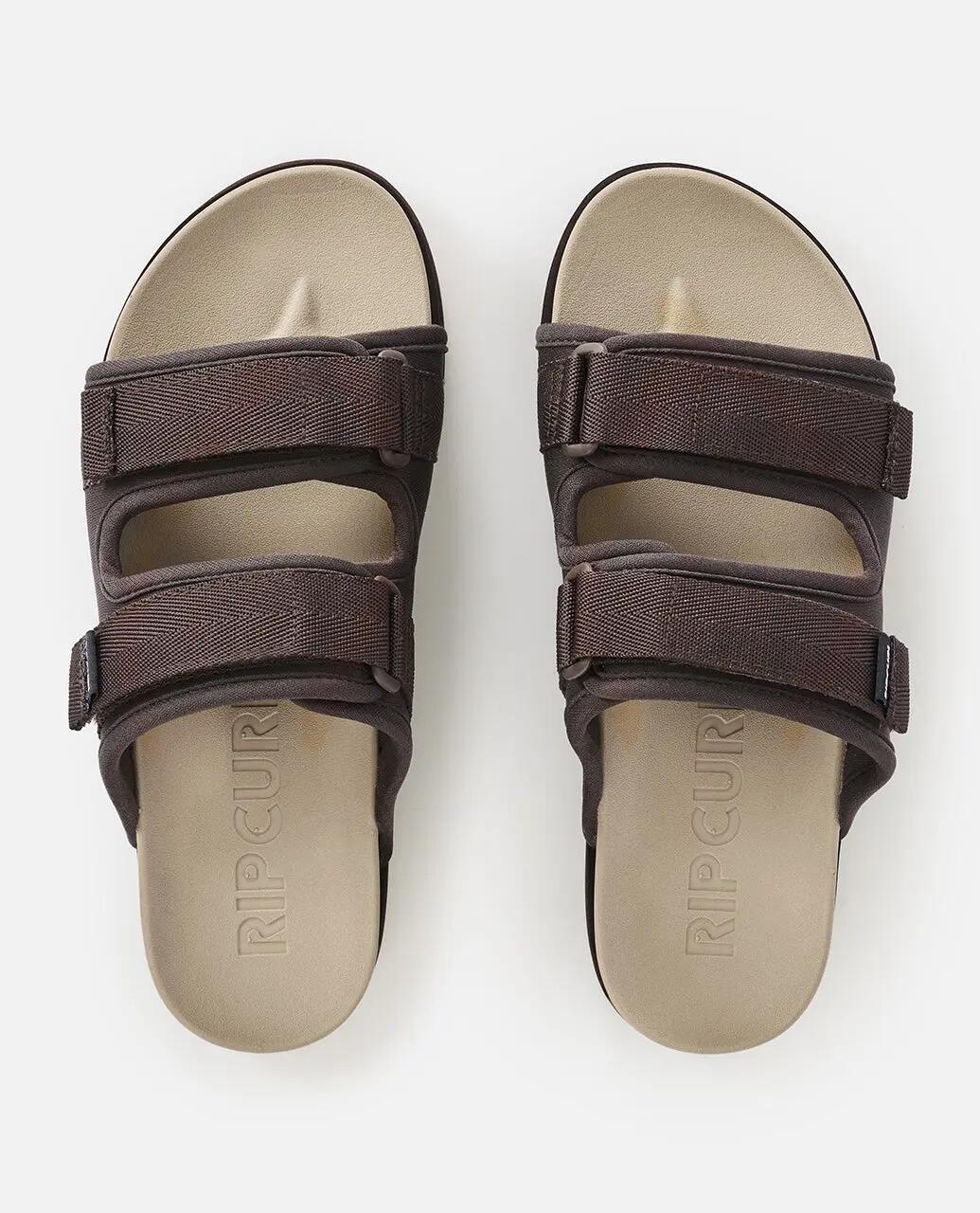 Sandálias Mulher Premium Bloom ajustáveis - Brown 3/5