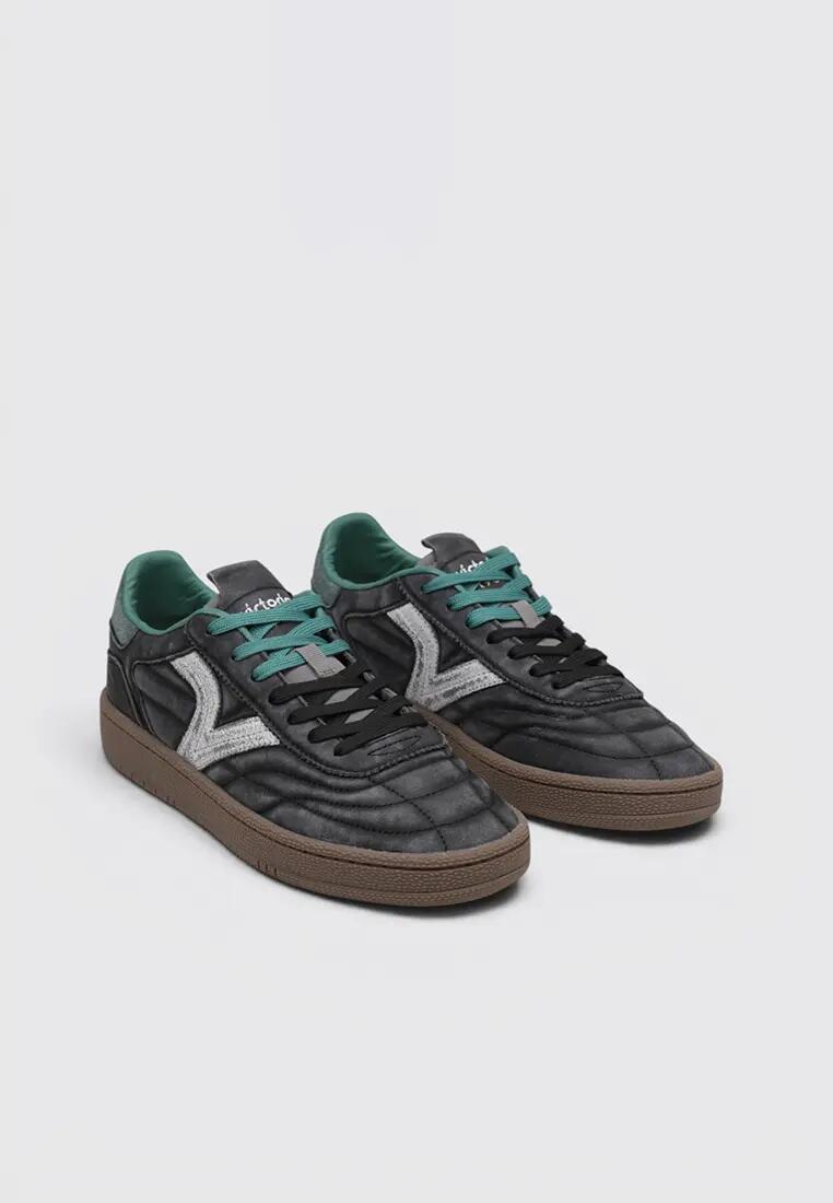 Chaussure de randonnée Baskets Homme Victoria SMASH- PISTA WASHED Noi 2/5