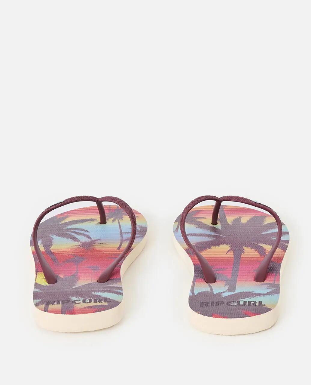 Chinelos de dedo Mulher Mixed Bloom - Plum 2/5