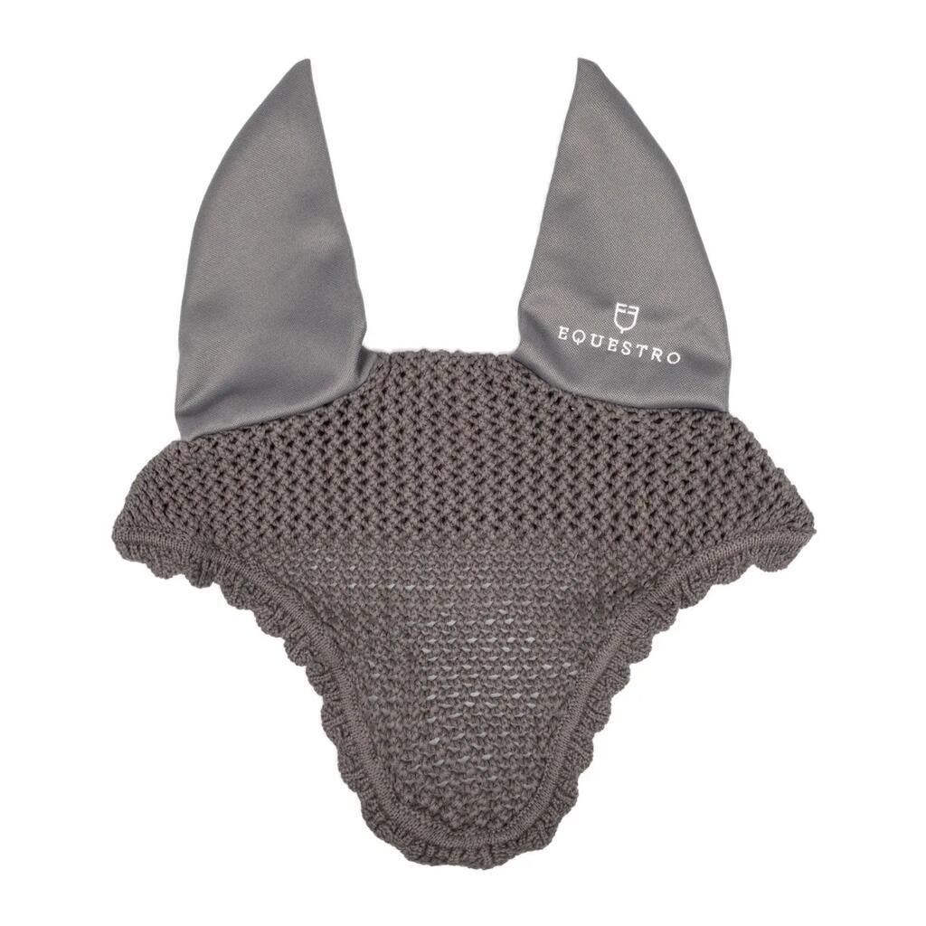 Knitted cap with elasticized ears