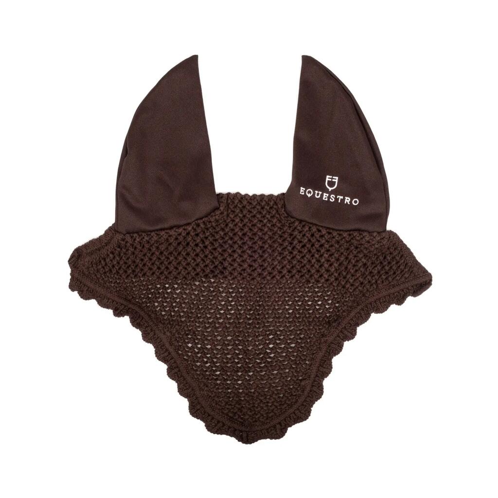Knitted cap with elasticized ears